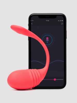 Lovense Vulse App Controlled Thrusting and Vibrating Love Egg