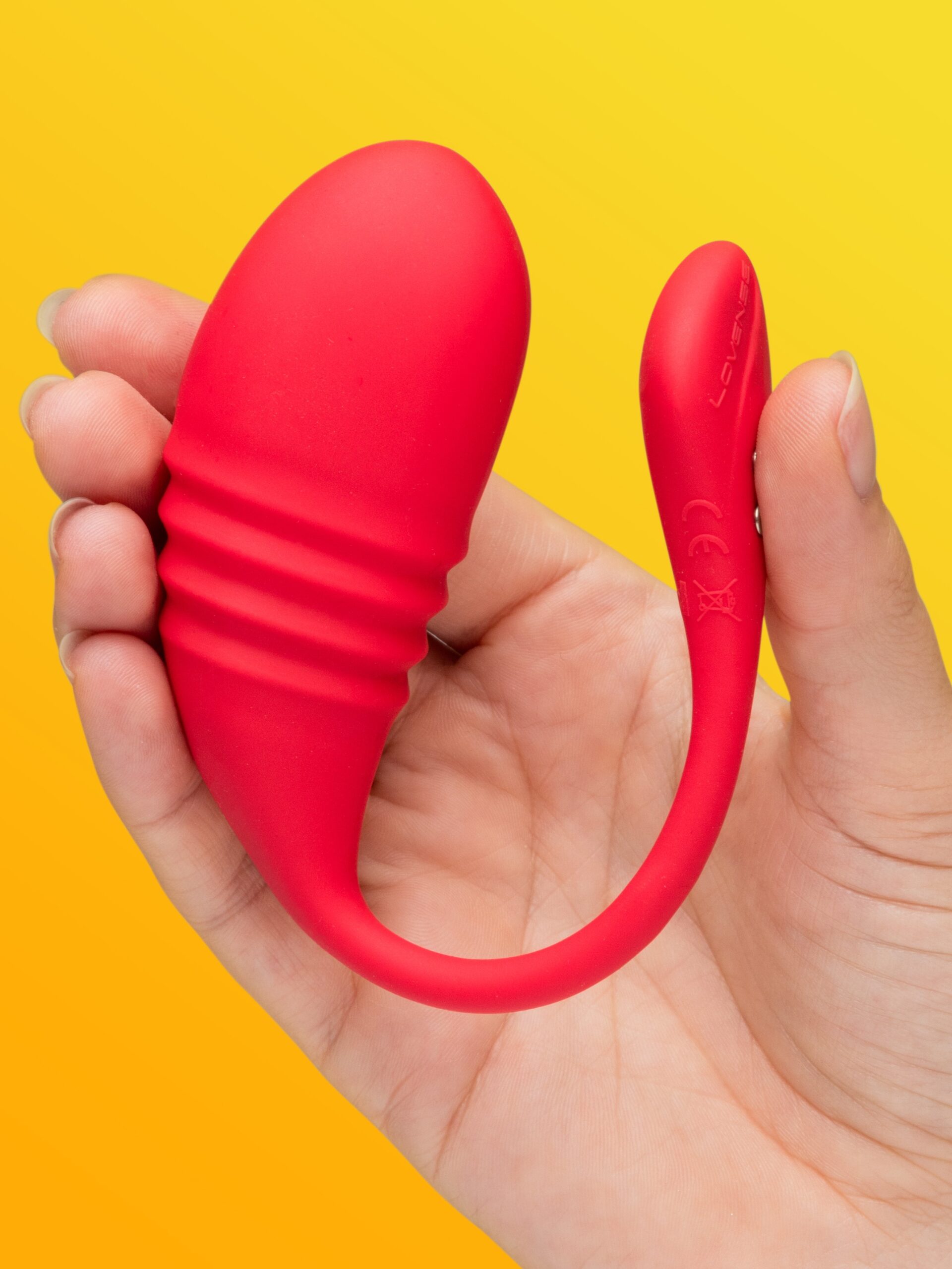 Lovense Vulse App Controlled Thrusting and Vibrating Love Egg - Image 2
