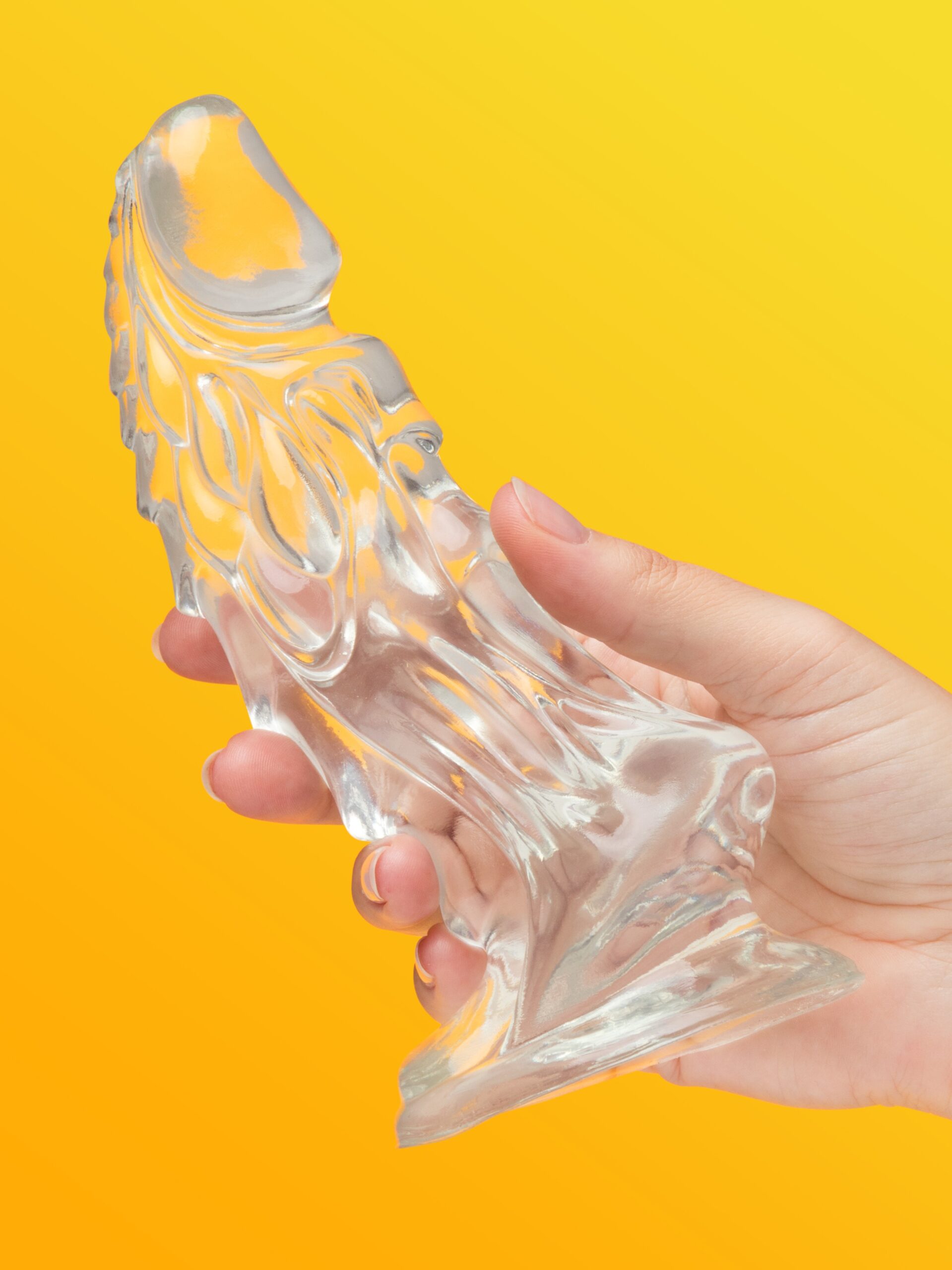 Lovehoney Wild Wonder Clear Dildo - Image 2