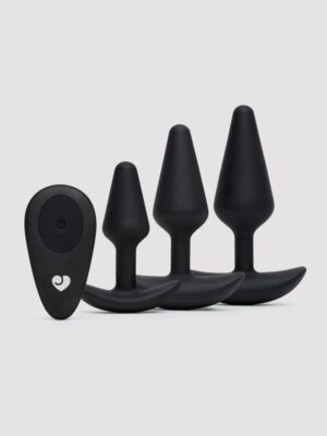 Lovehoney Triple Base Remote Control Rechargeable Anal Training Kit (3pc)