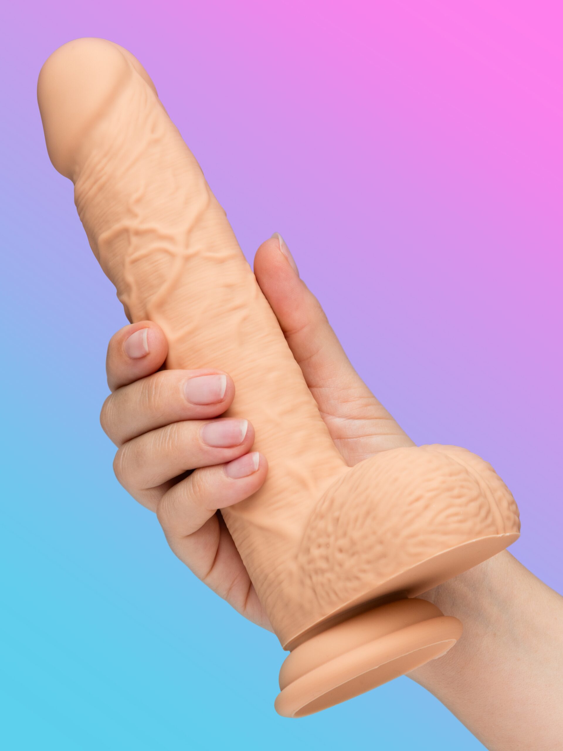 Squirting 10 Function Rechargeable Dildo Vibrator 7 Inch - Image 2
