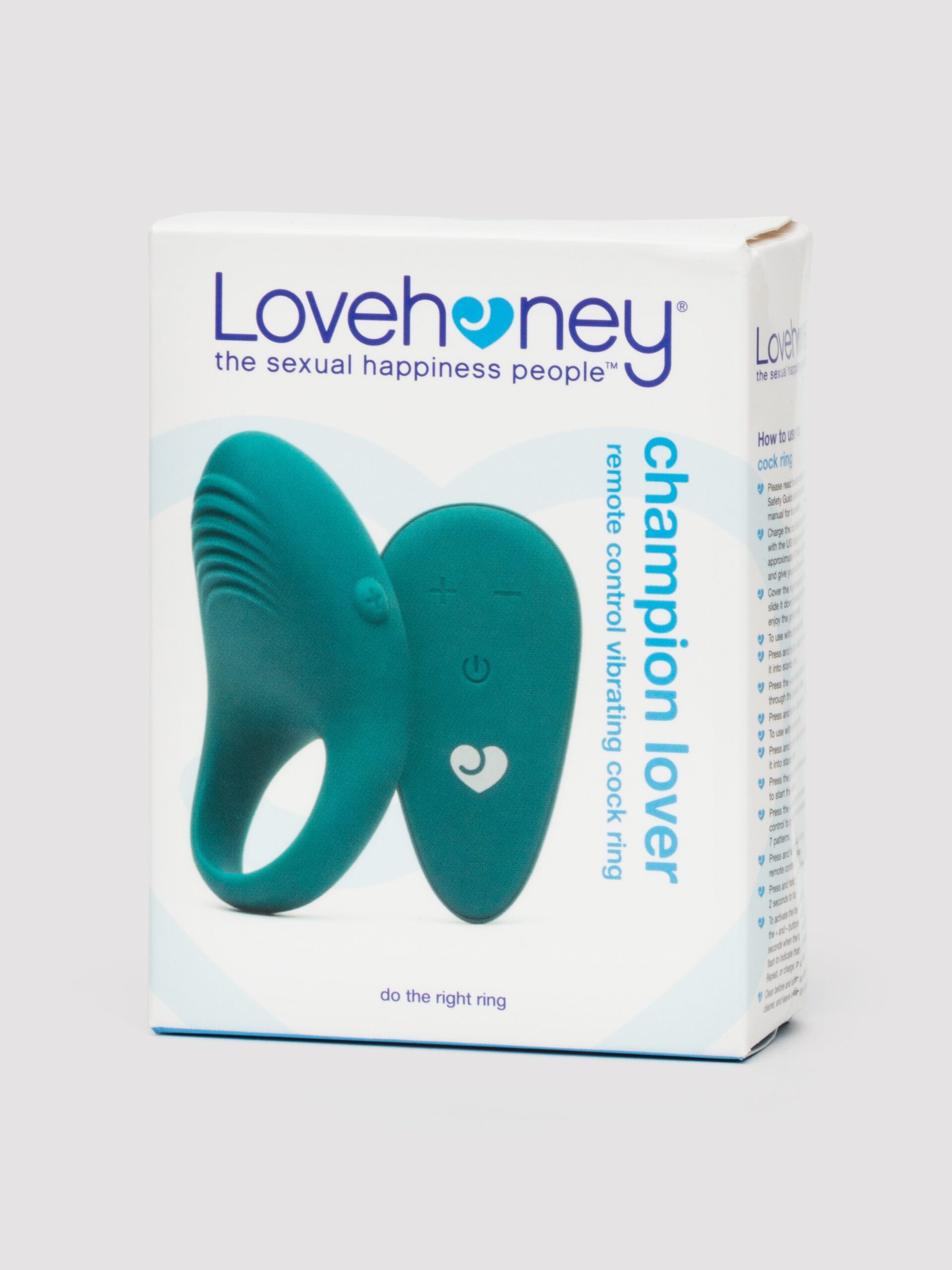 Lovehoney Champion Lover Remote Control Rechargeable Cock Ring - Image 5