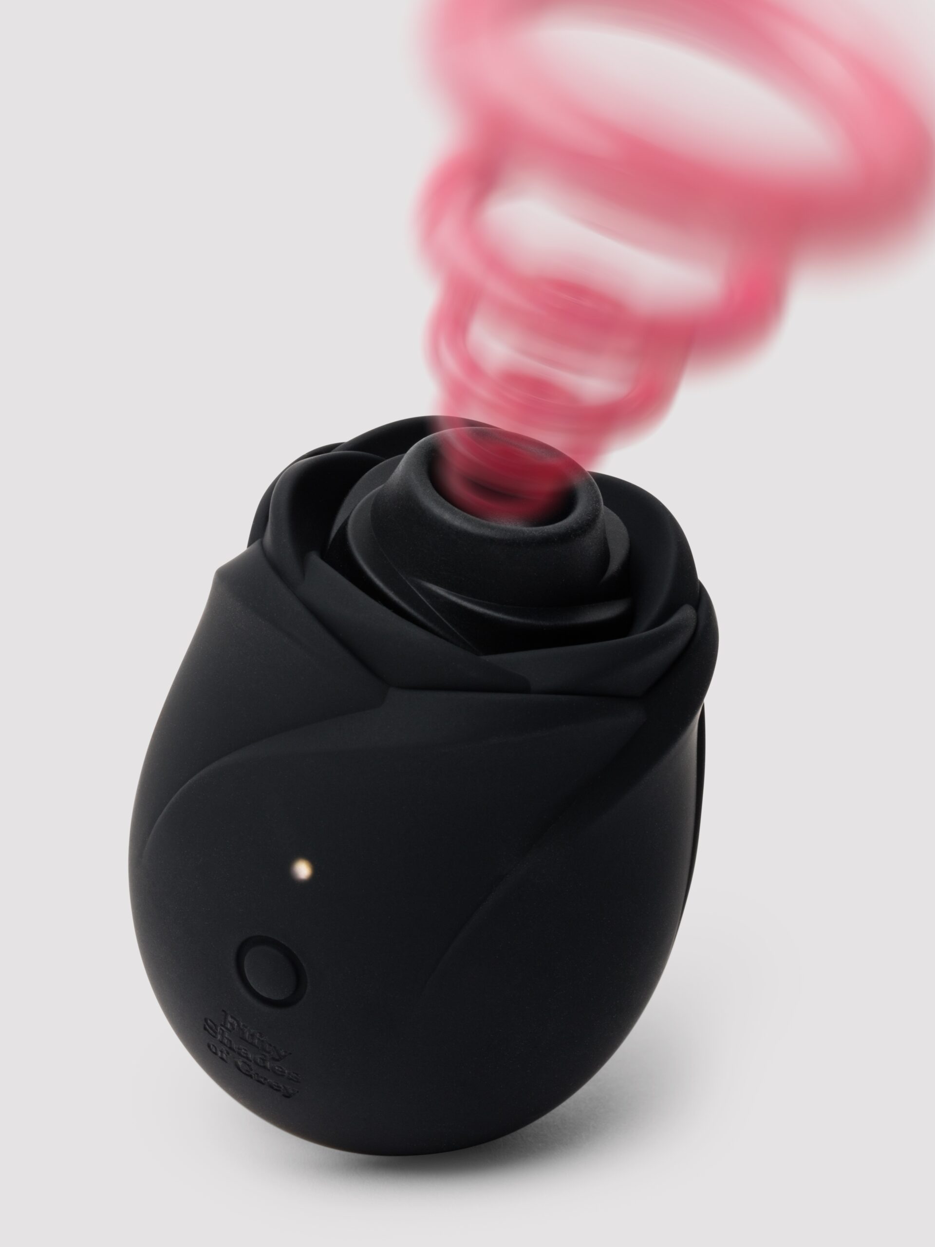 Fifty Shades of Grey Black Rose Silicone Clitoral Suction Stimulator 2.0