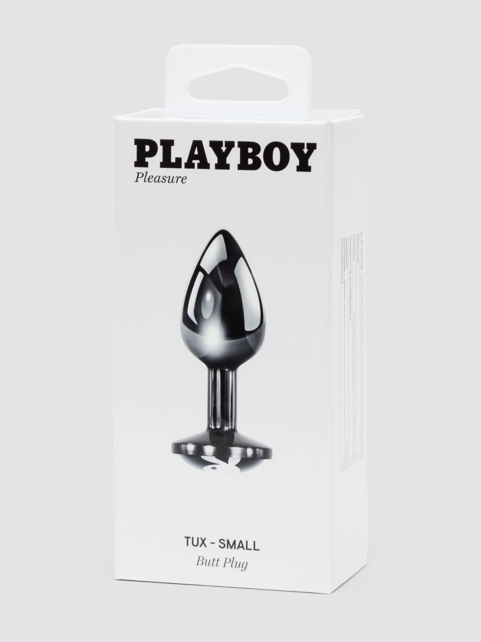 Playboy Tux Small 2.5 Inch Metal Butt Plug - Image 7