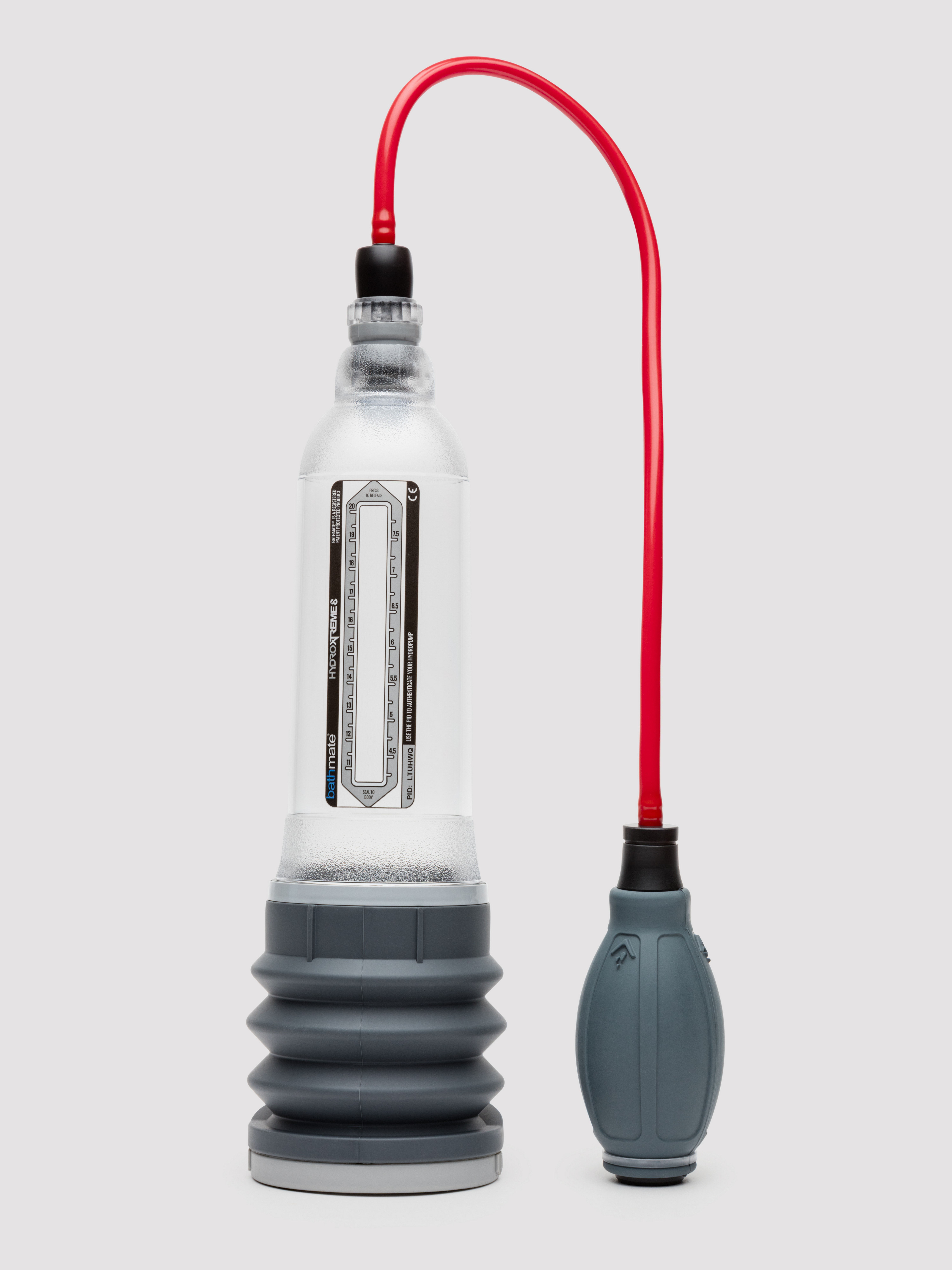 Bathmate HydroXtreme8 Penis Pump Clear 6-8 Inches