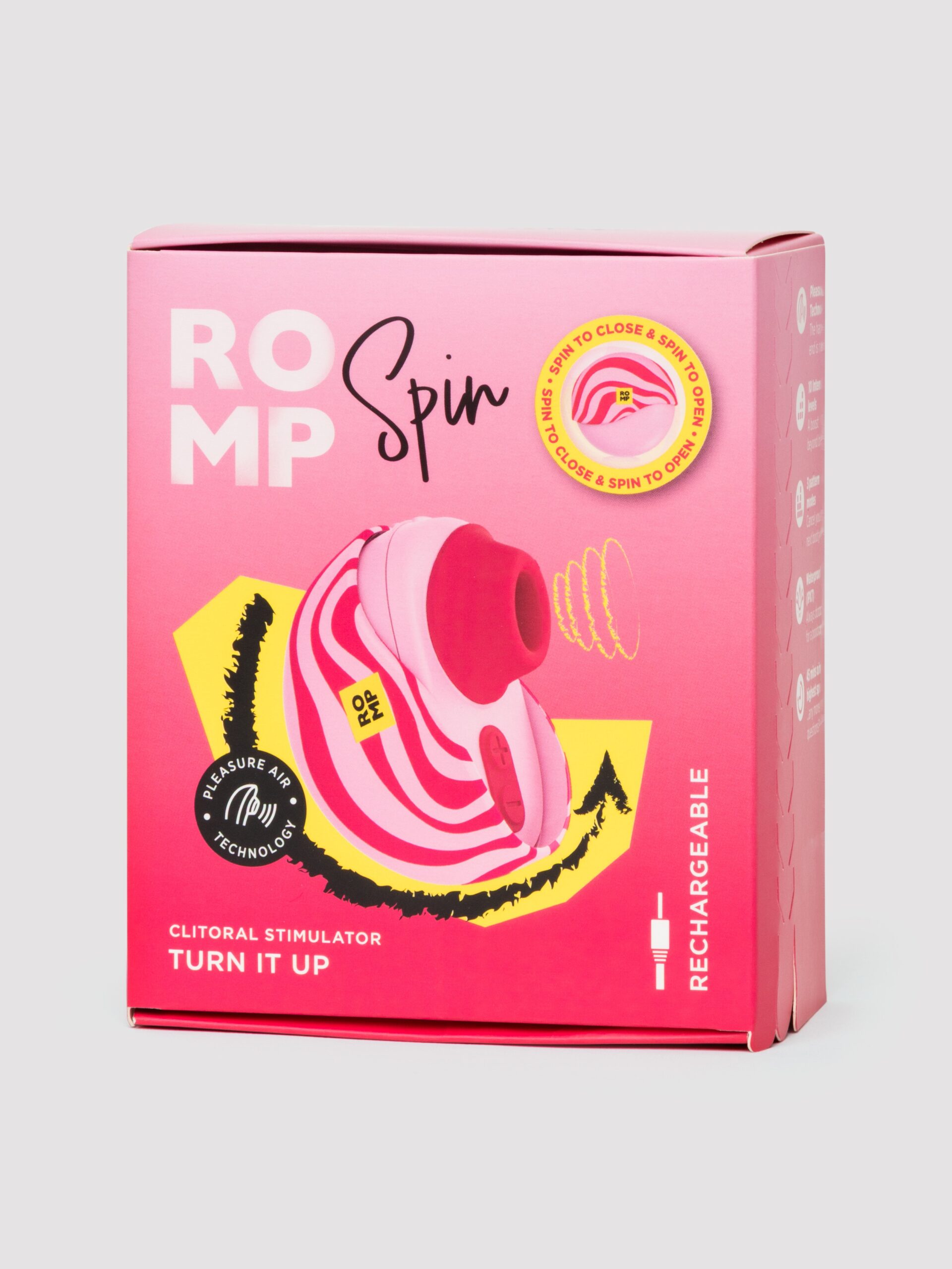 ROMP Spin Travel Rechargeable Clitoral Stimulator - Image 7