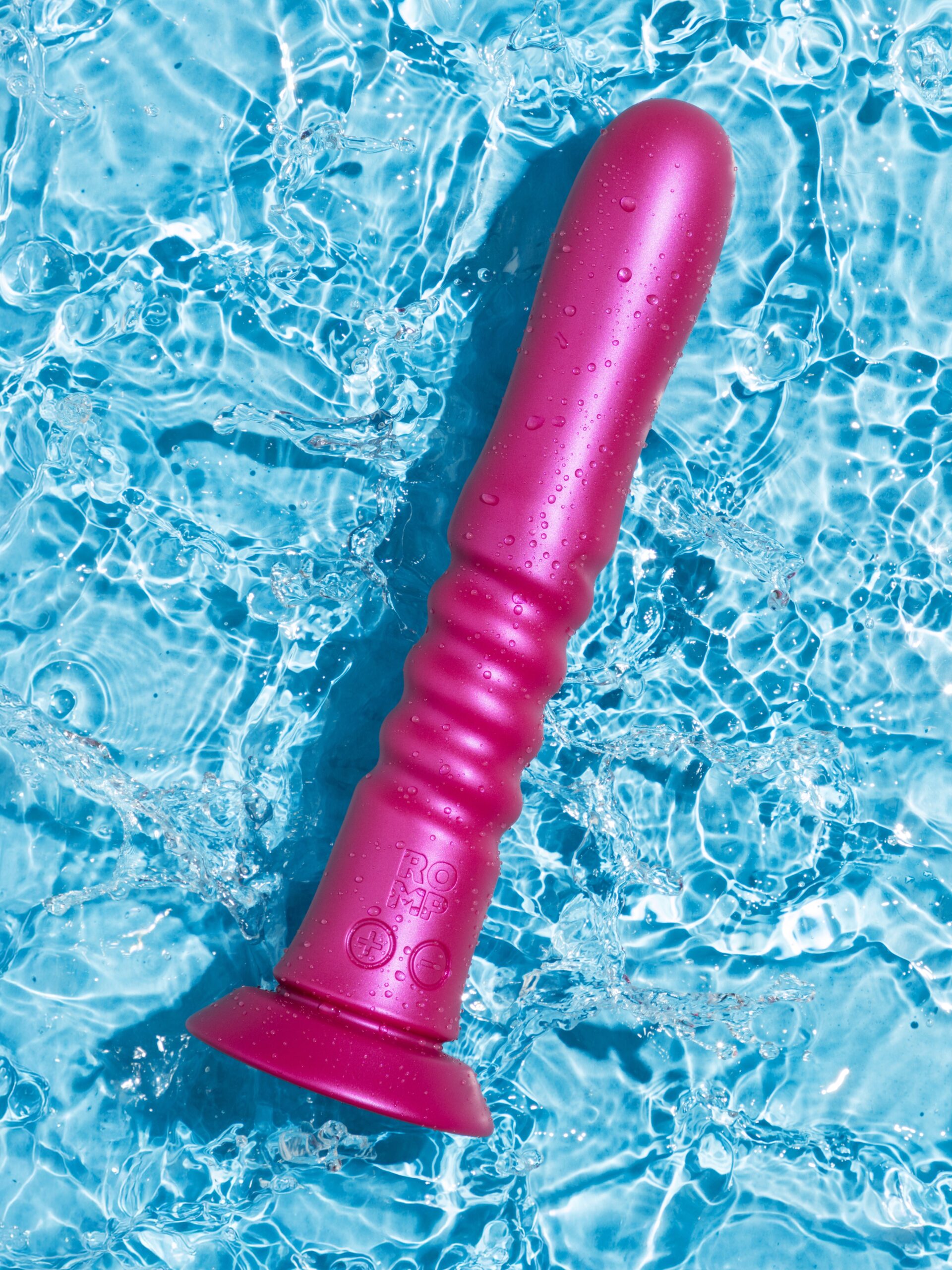 ROMP Jiggle Thrusting Dildo Vibrator - Image 5