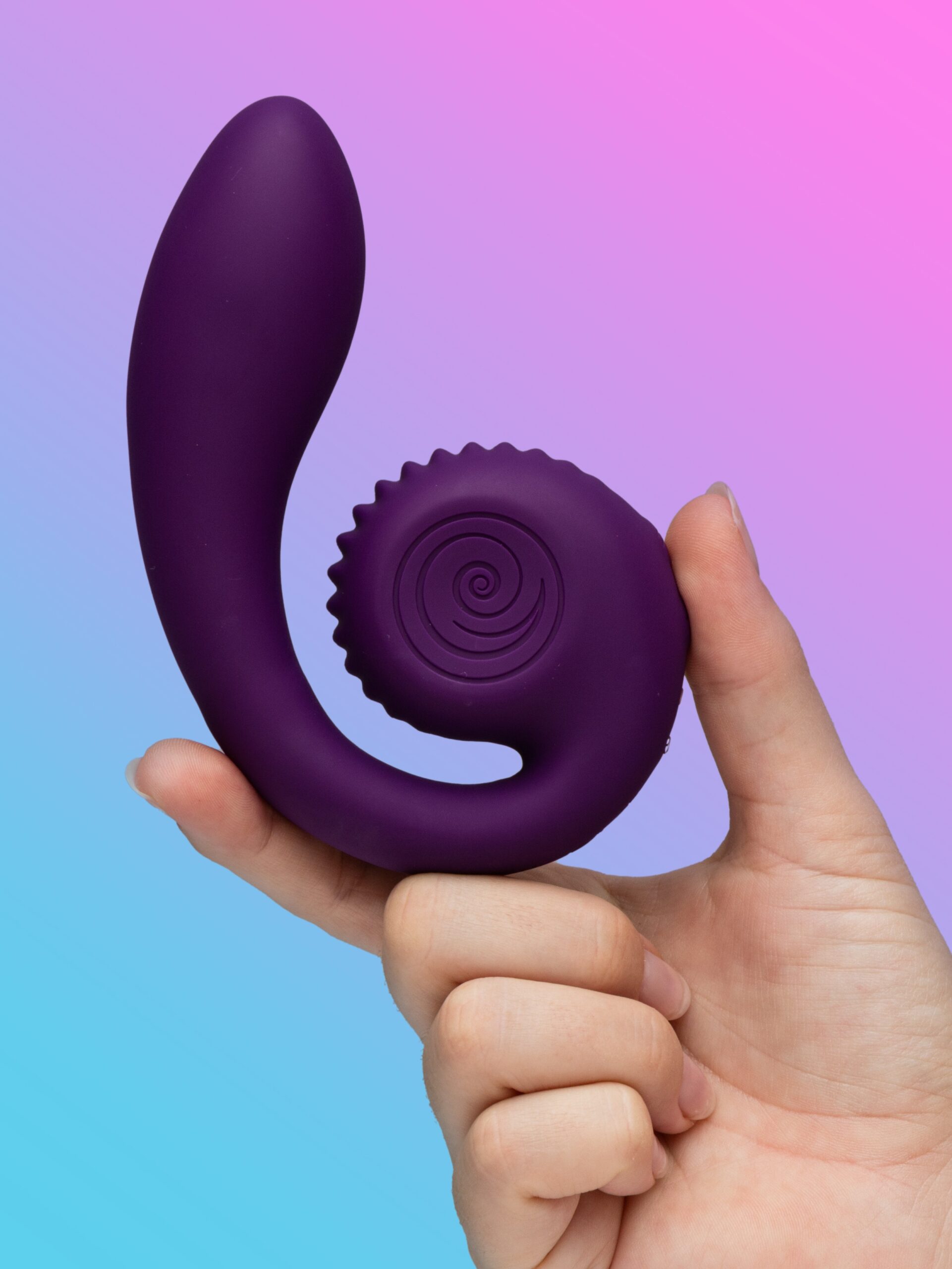 SVibe Gizi Rechargeable Dual Stimulation Curve Vibrator - Image 2