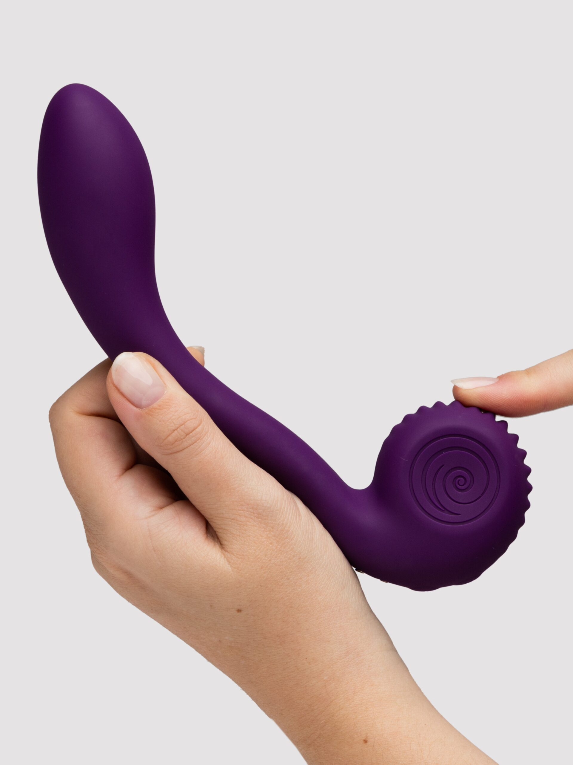 SVibe Gizi Rechargeable Dual Stimulation Curve Vibrator - Image 6