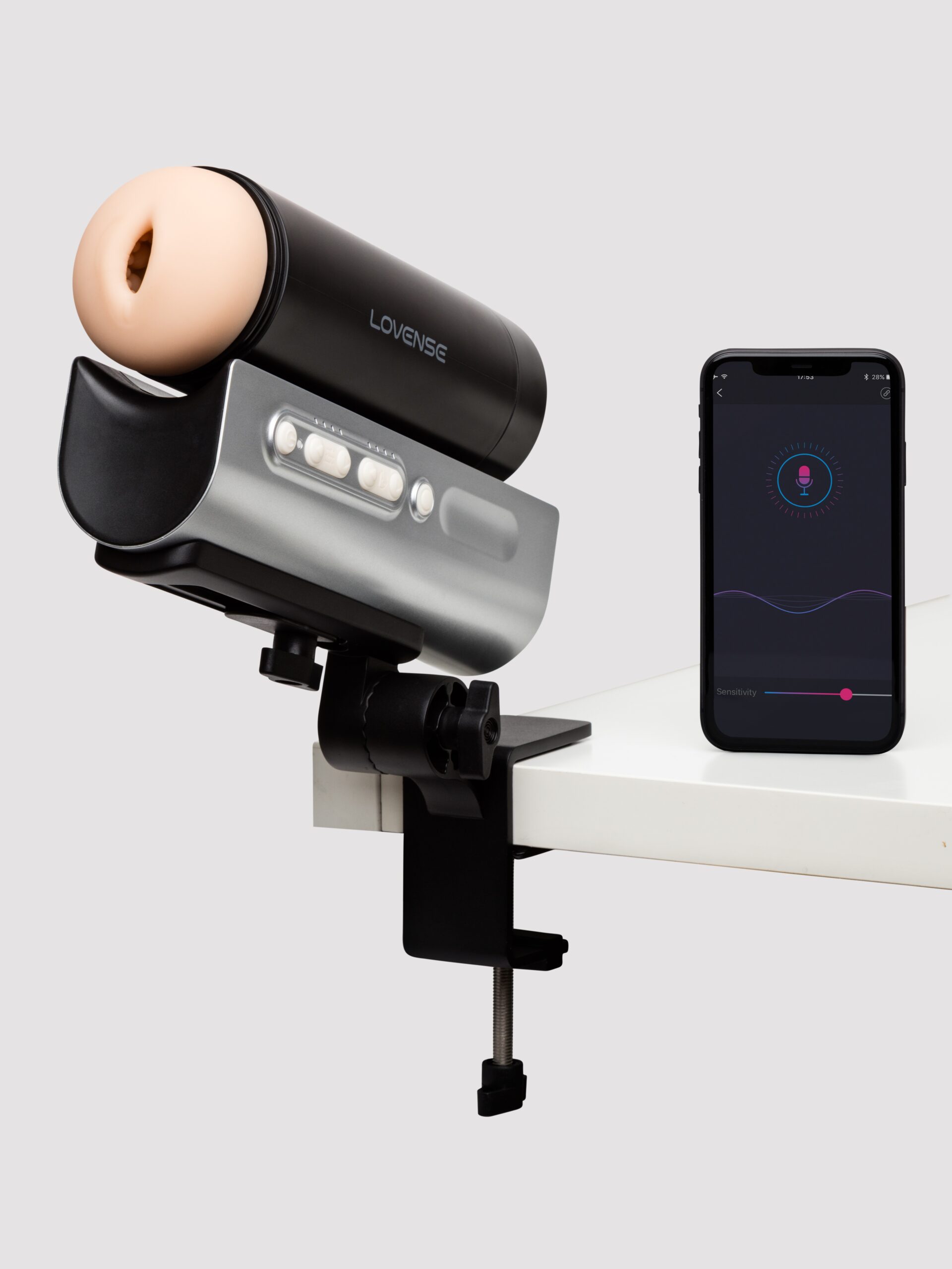 Lovense Solace Pro A.I. Powered Rechargeable Thrusting Masturbator