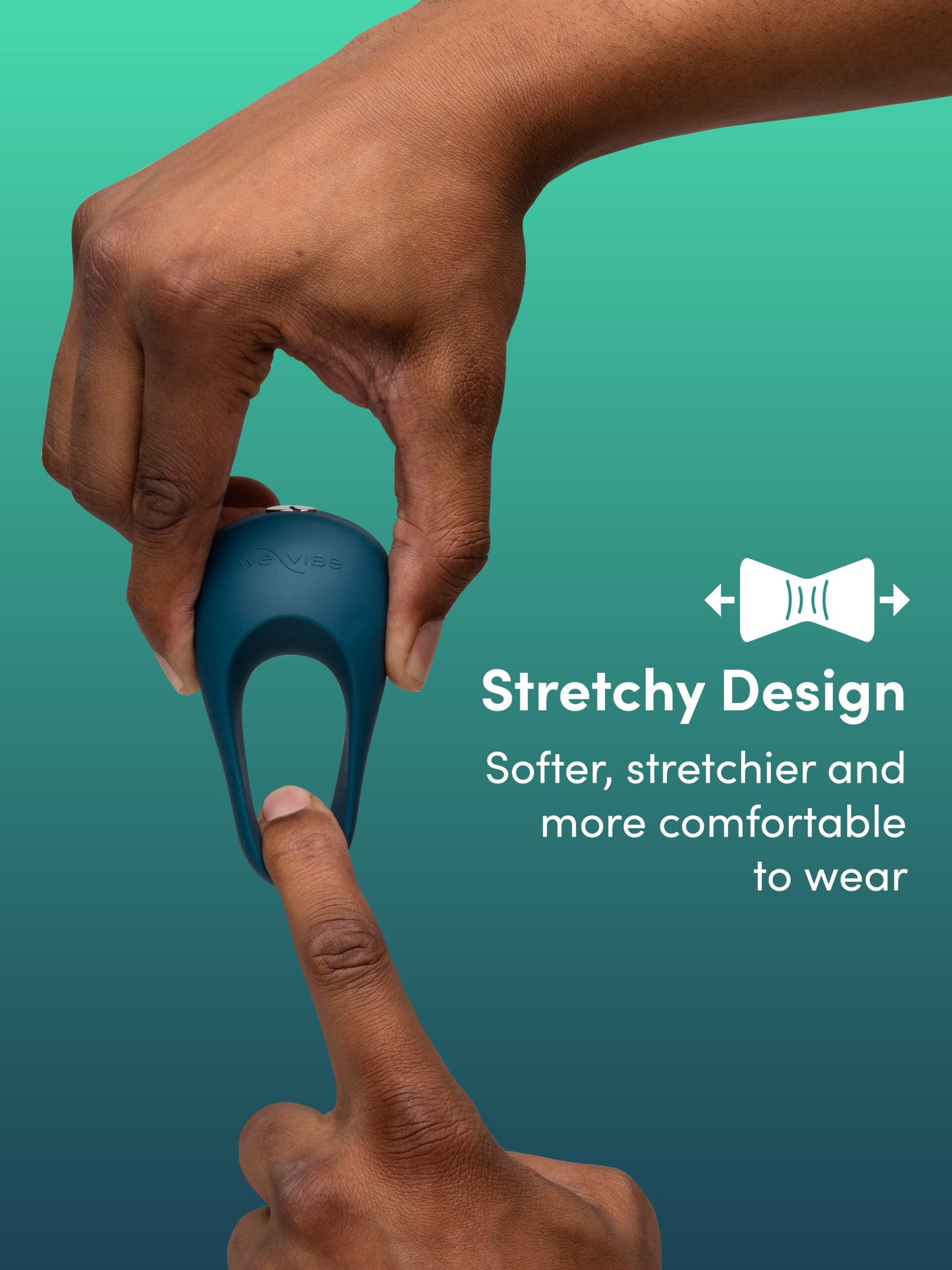 We-Vibe Pivot 2 App Controlled Vibrating Couples Cock Ring - Image 2