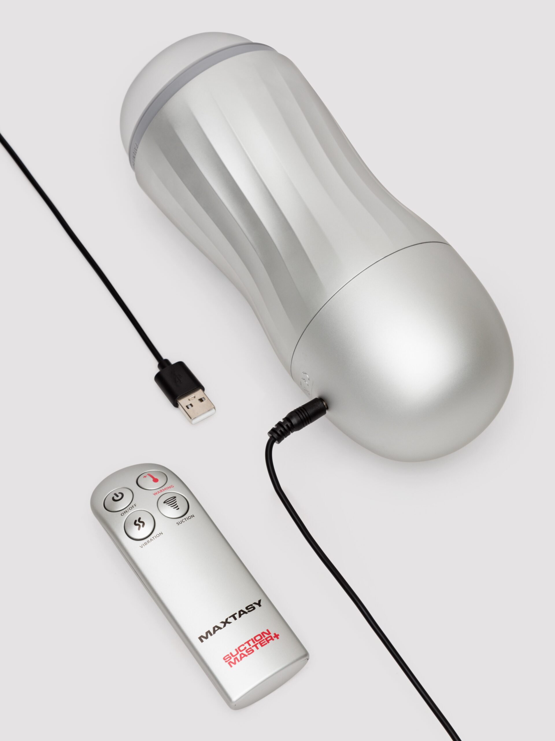 MAXTASY Suction Vibration & Warming Remote Control Male Masturbator - Image 4
