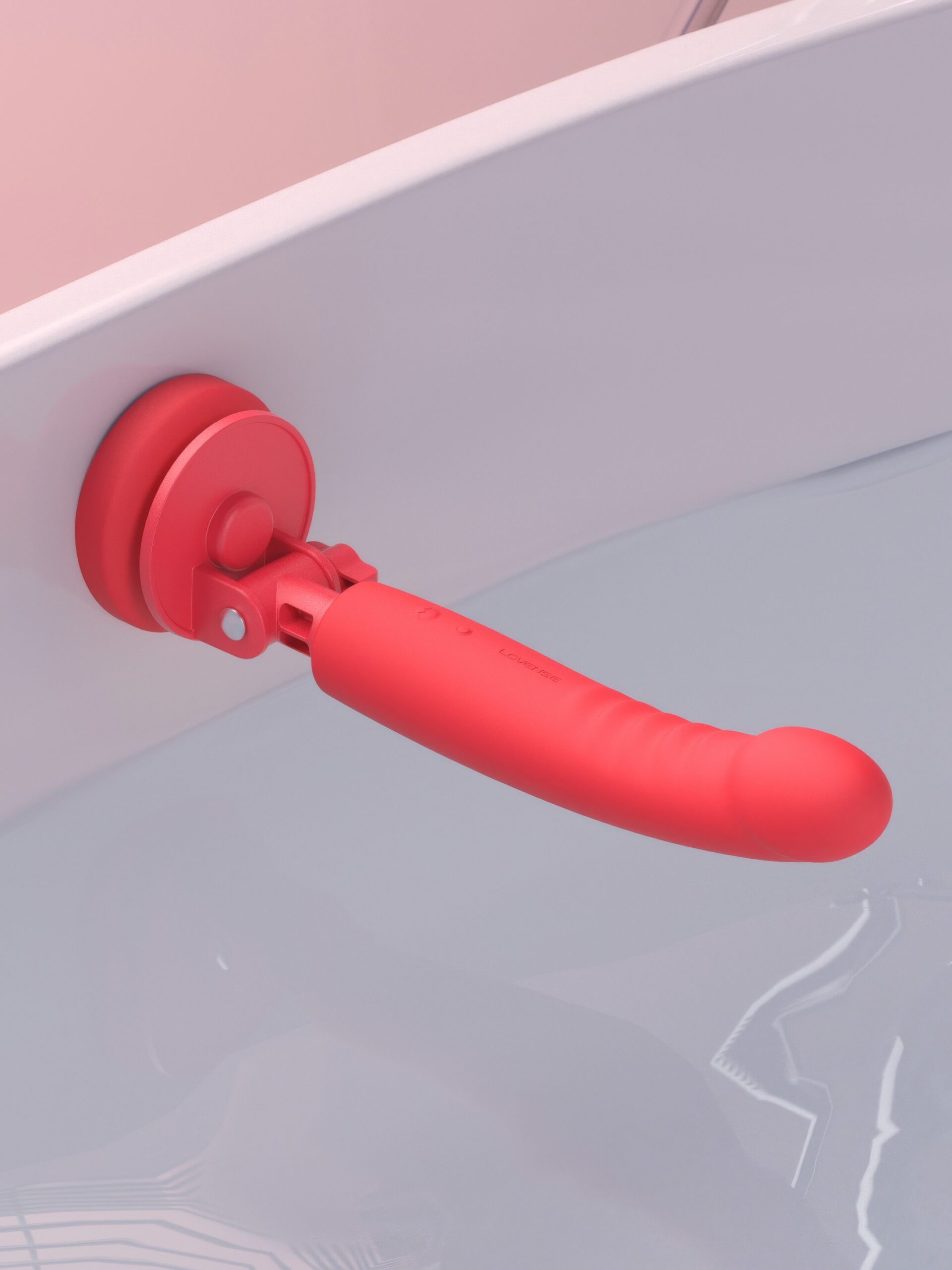 Lovense Mission 2 Touch Sensitive App Control Vibrating Dildo with Suction Cup - Image 4