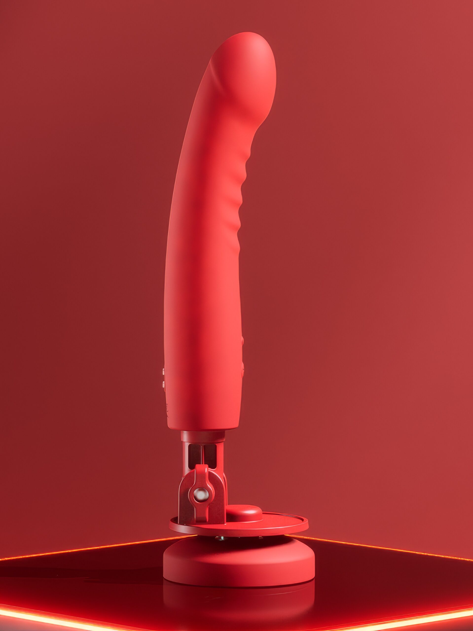 Lovense Mission 2 Touch Sensitive App Control Vibrating Dildo with Suction Cup - Image 5