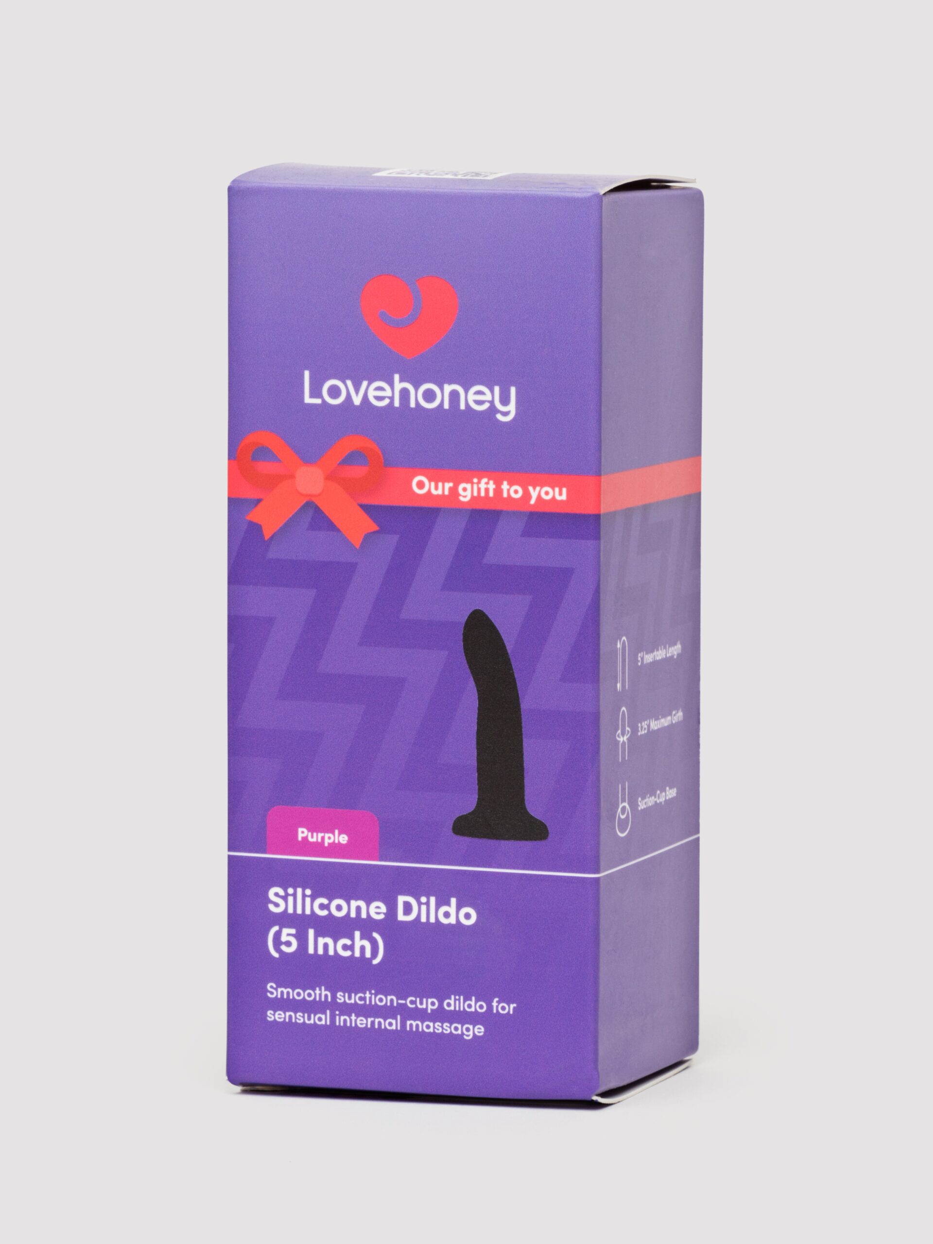Lovehoney Purple Silicone Suction-cup Dildo