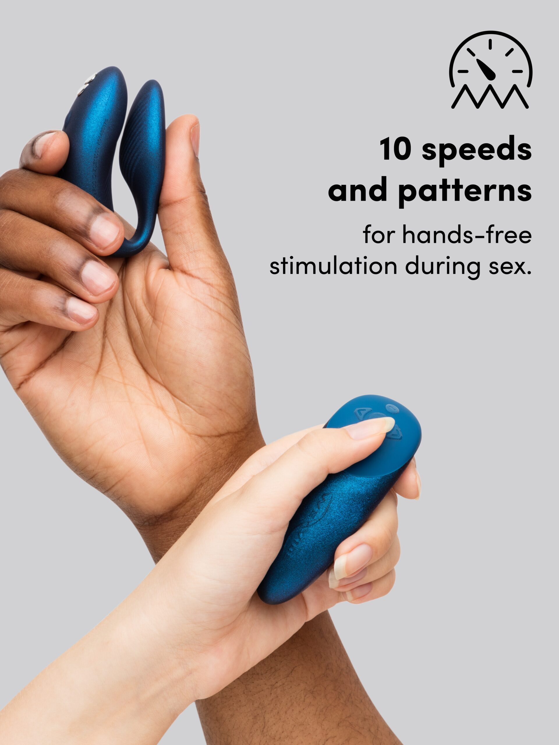 We-Vibe Chorus App and Remote Controlled Rechargeable Couple's Vibrator - Image 2