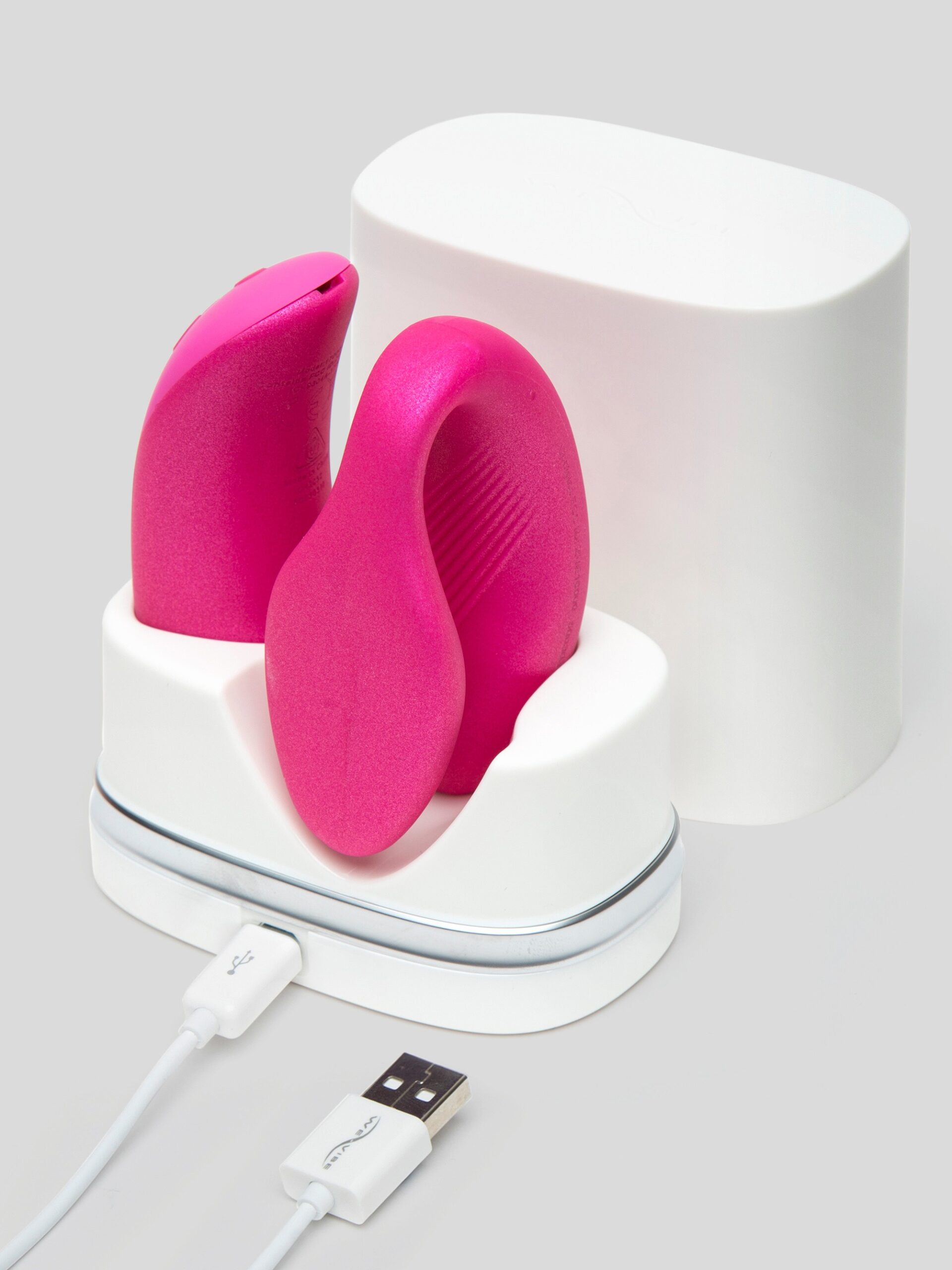 We-Vibe Chorus Cosmic Pink App and Remote Controlled Rechargeable Couple's Vibrator - Image 6