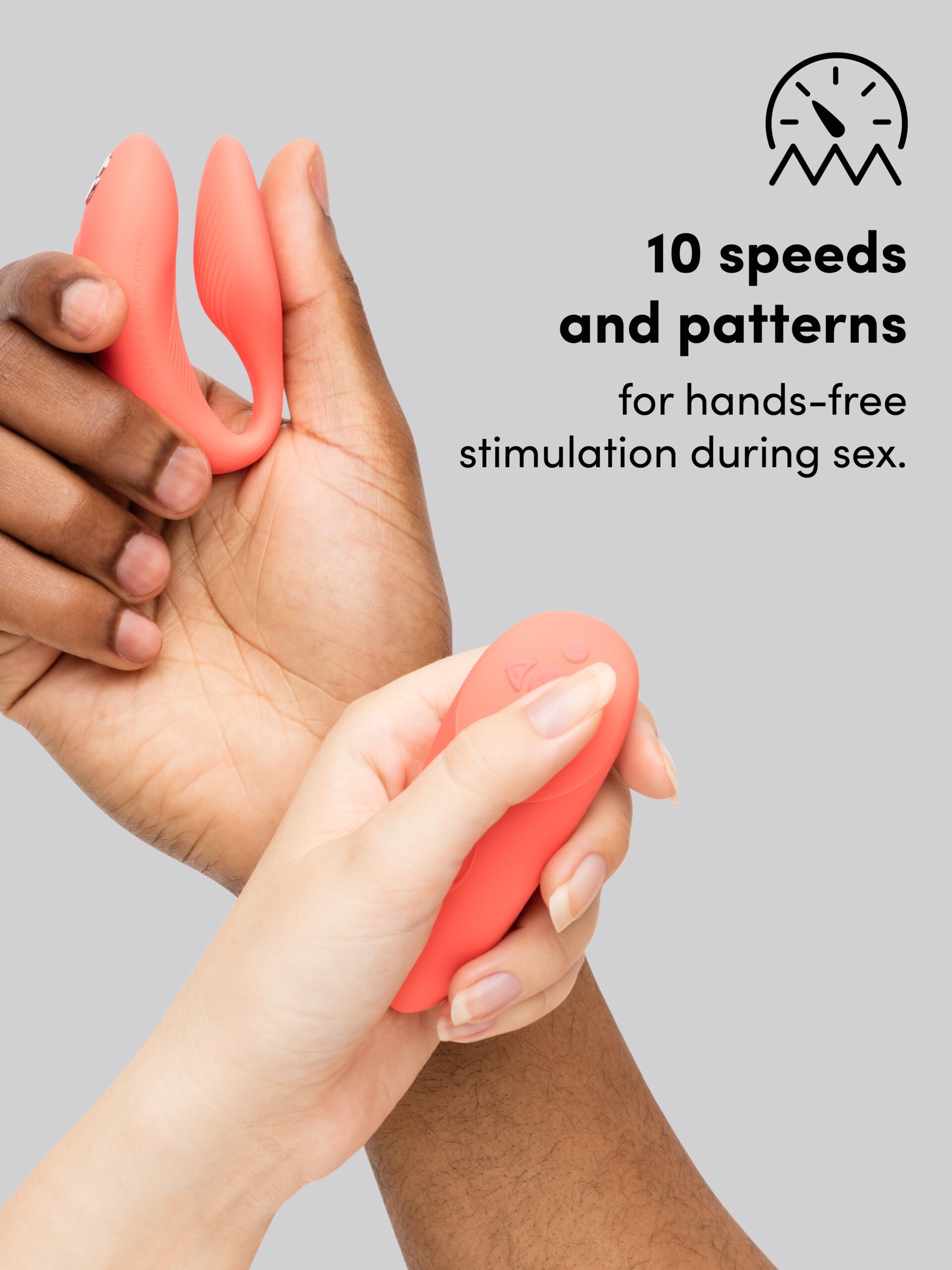 We-Vibe Chorus App and Remote Controlled Rechargeable Couple's Vibrator - Image 2