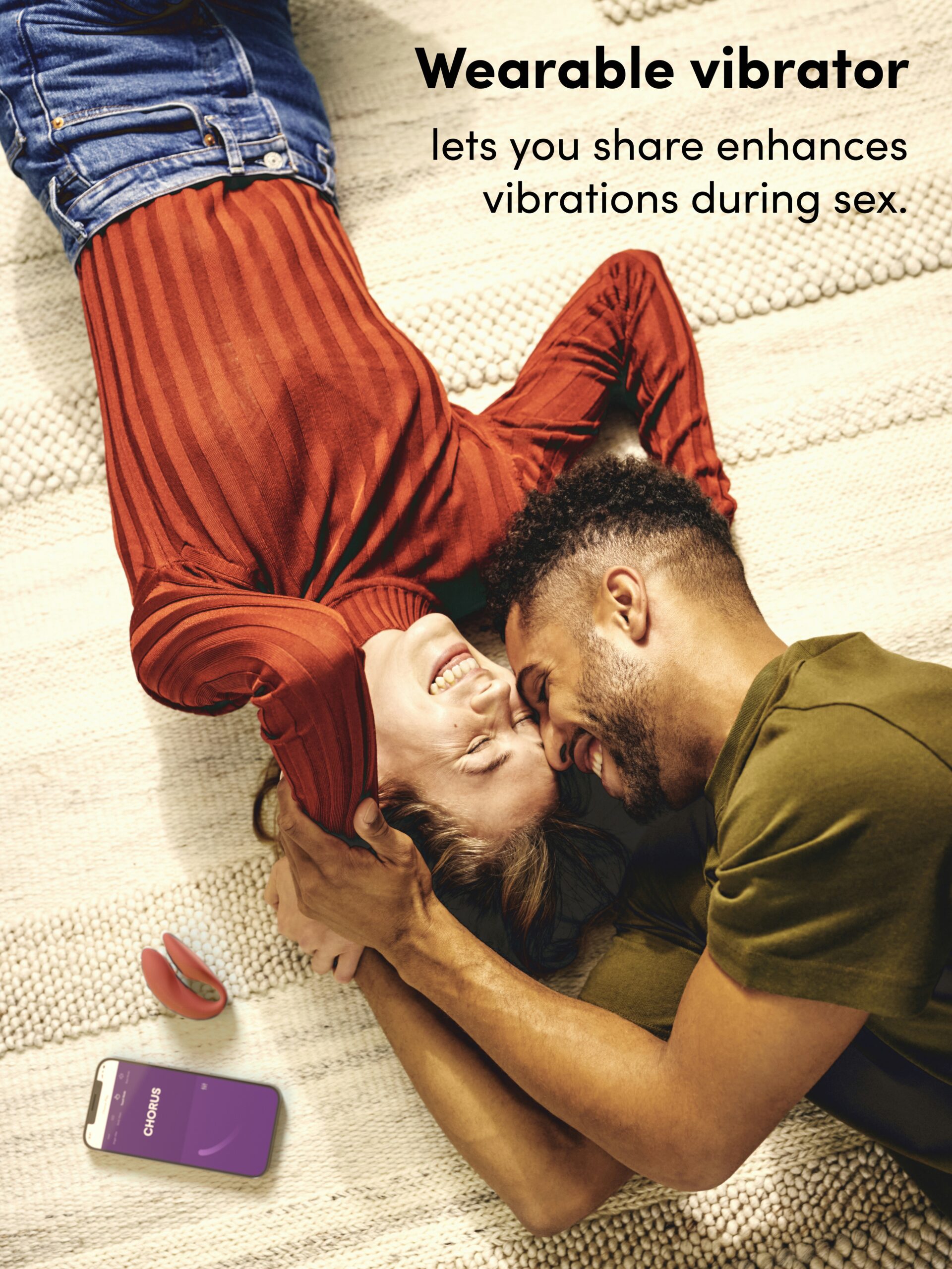 We-Vibe Chorus App and Remote Controlled Rechargeable Couple's Vibrator - Image 4