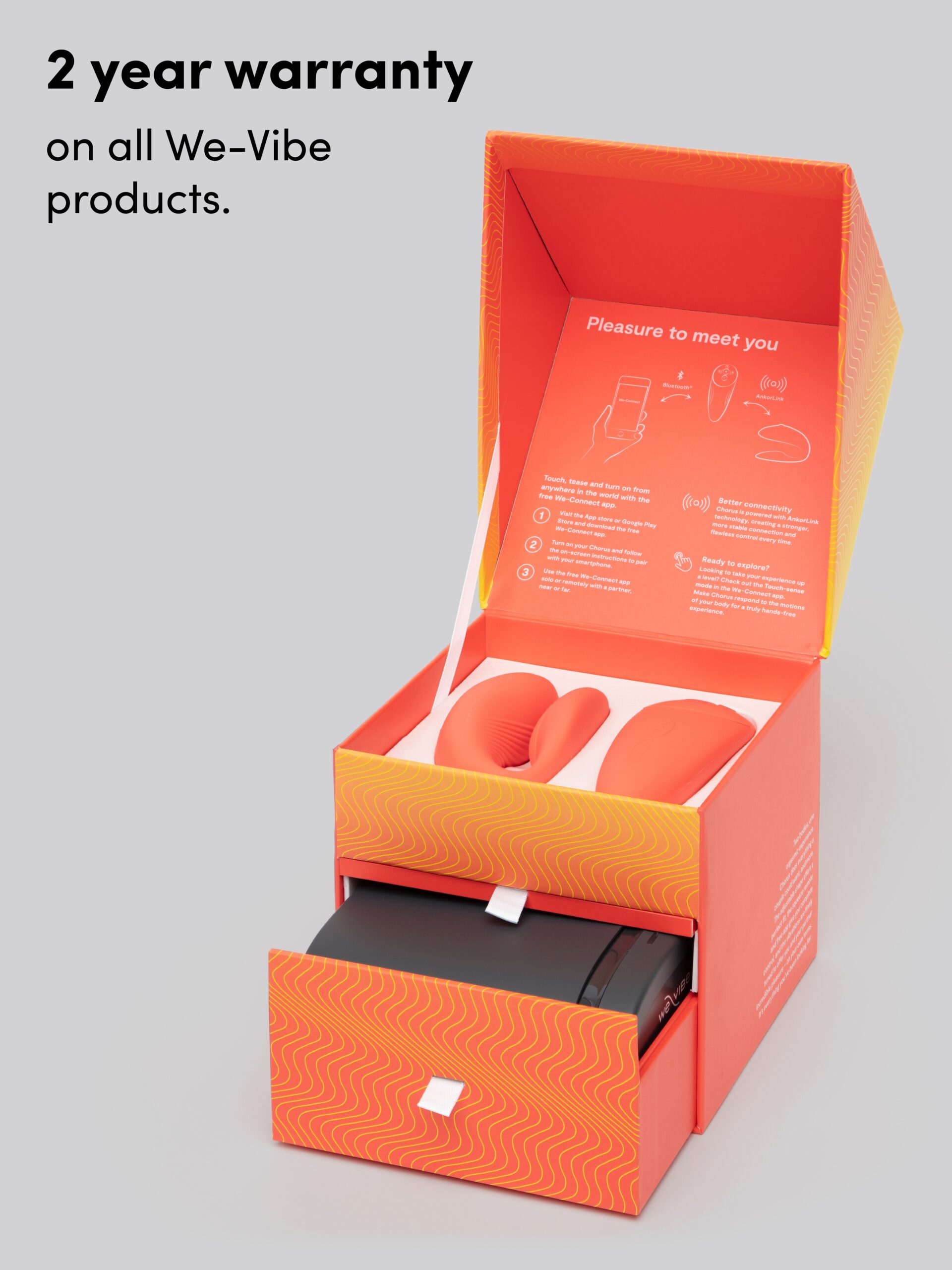 We-Vibe Chorus App and Remote Controlled Rechargeable Couple's Vibrator - Image 8