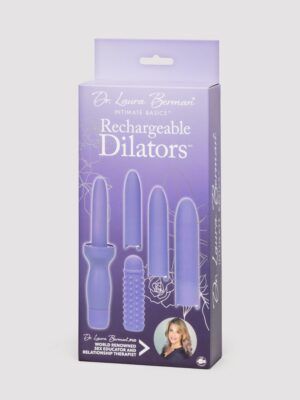 Dr. Laura Berman? Rechargeable Dilators? Set of 4 Locking Sizes, Plus Sleeve