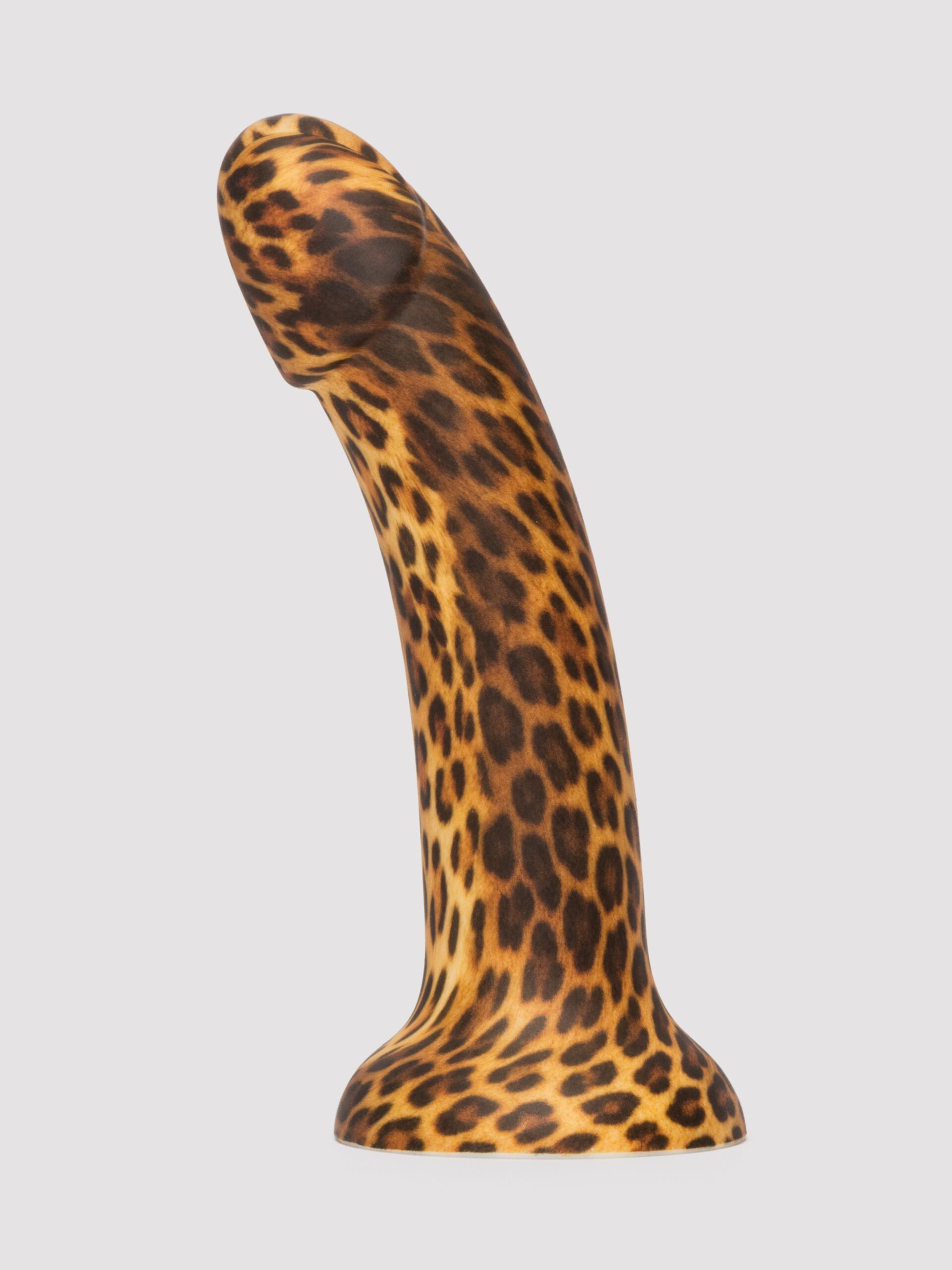 Leopard Print Silicone Dildo 7 Inches - Image 3