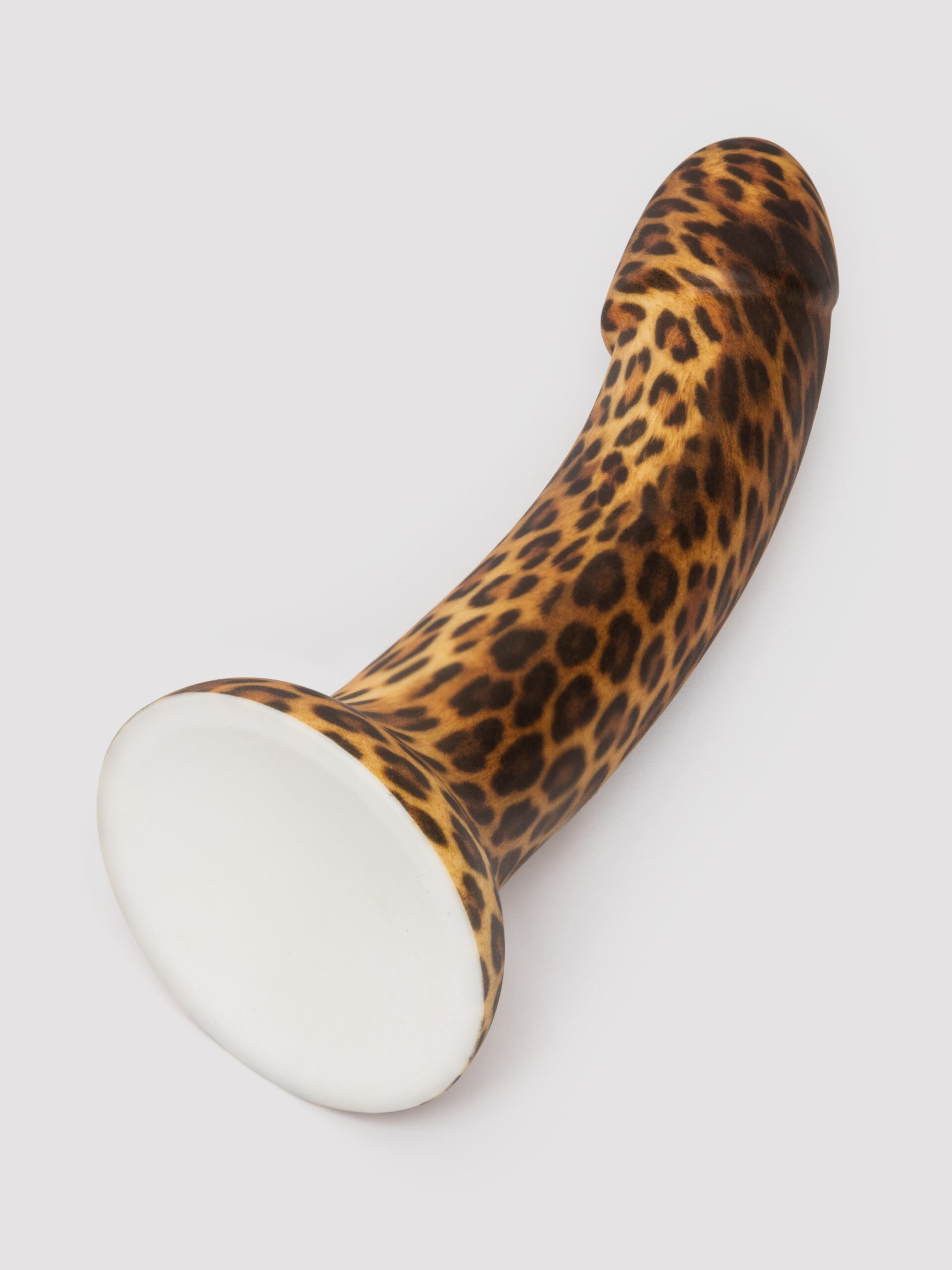 Leopard Print Silicone Dildo 7 Inches - Image 4
