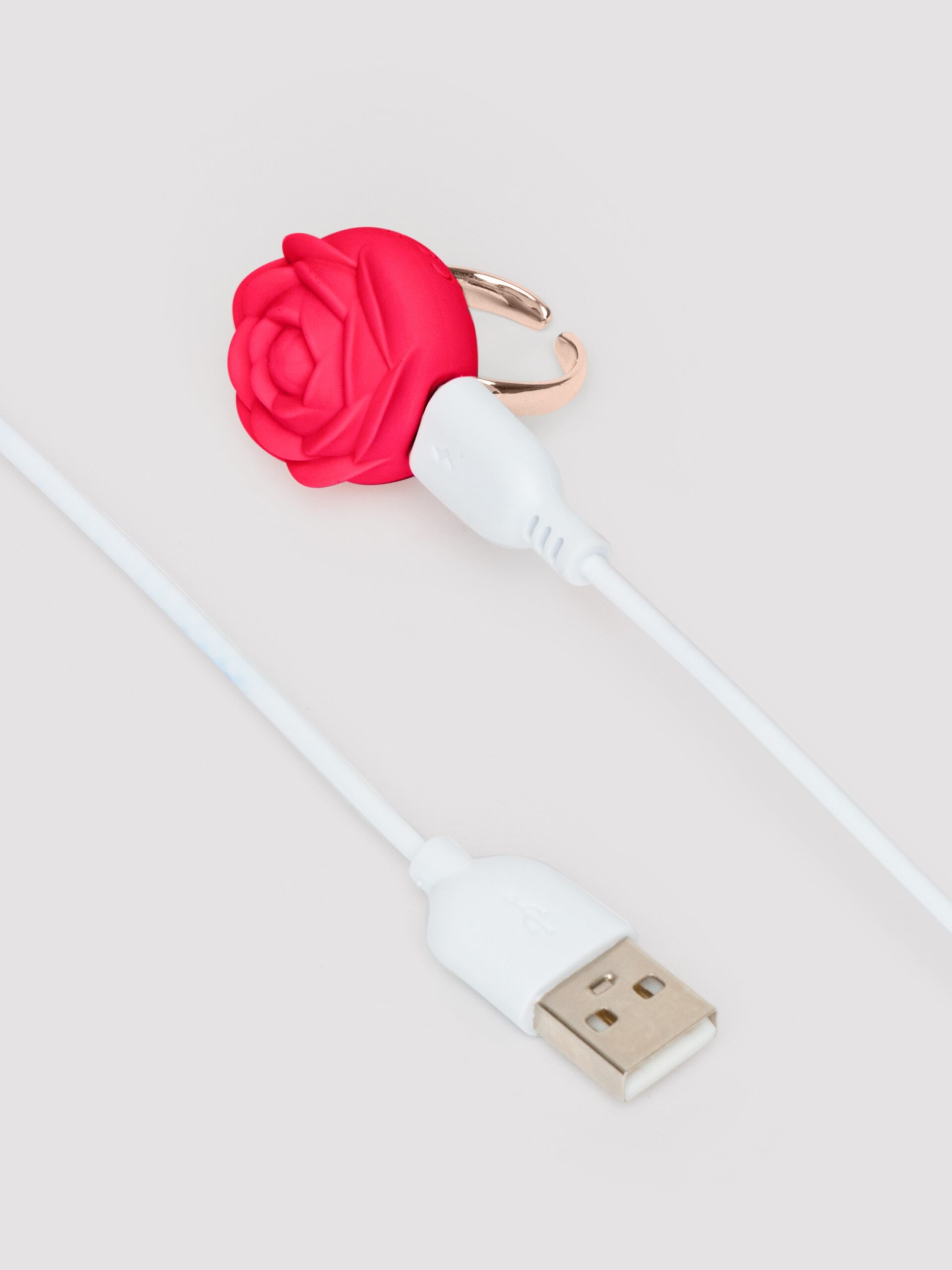 FIORE Rechargeable Vibrating Silicone Rose Ring - Image 6