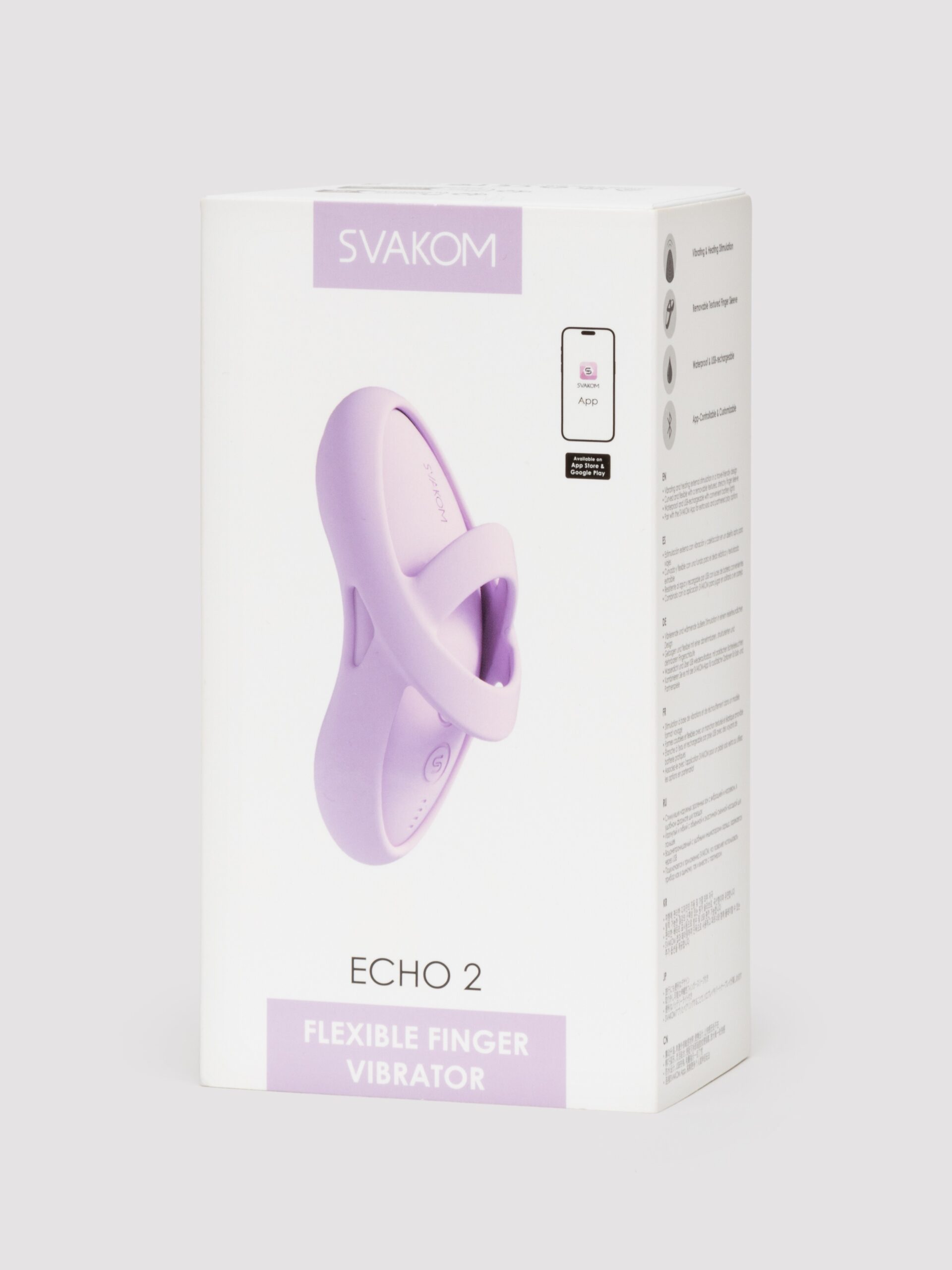 Svakom Echo 2 App Controlled Flexible Finger Vibrator - Image 7
