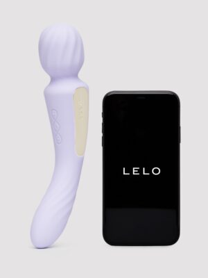 Lelo SWITCH App Controlled Double Ended Textured Wand Vibrator