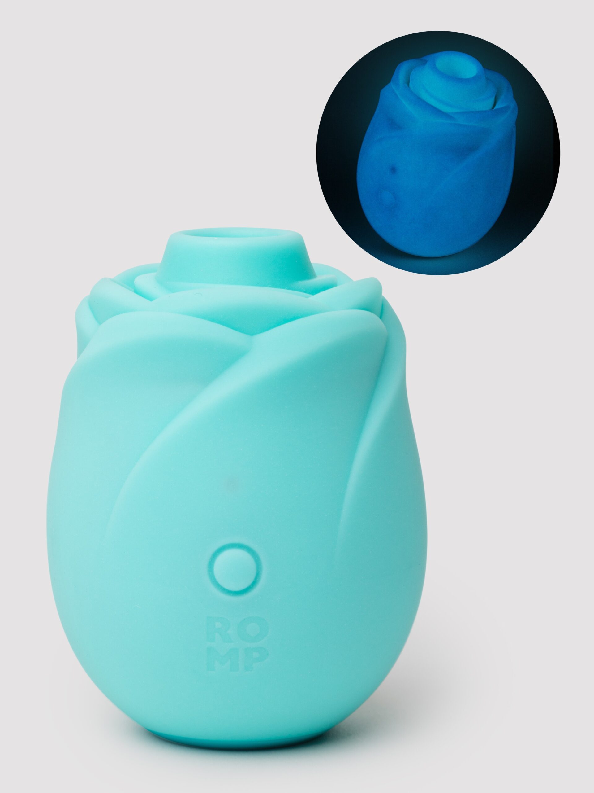 ROMP Rose Glow Blue Clitoral Stimulator