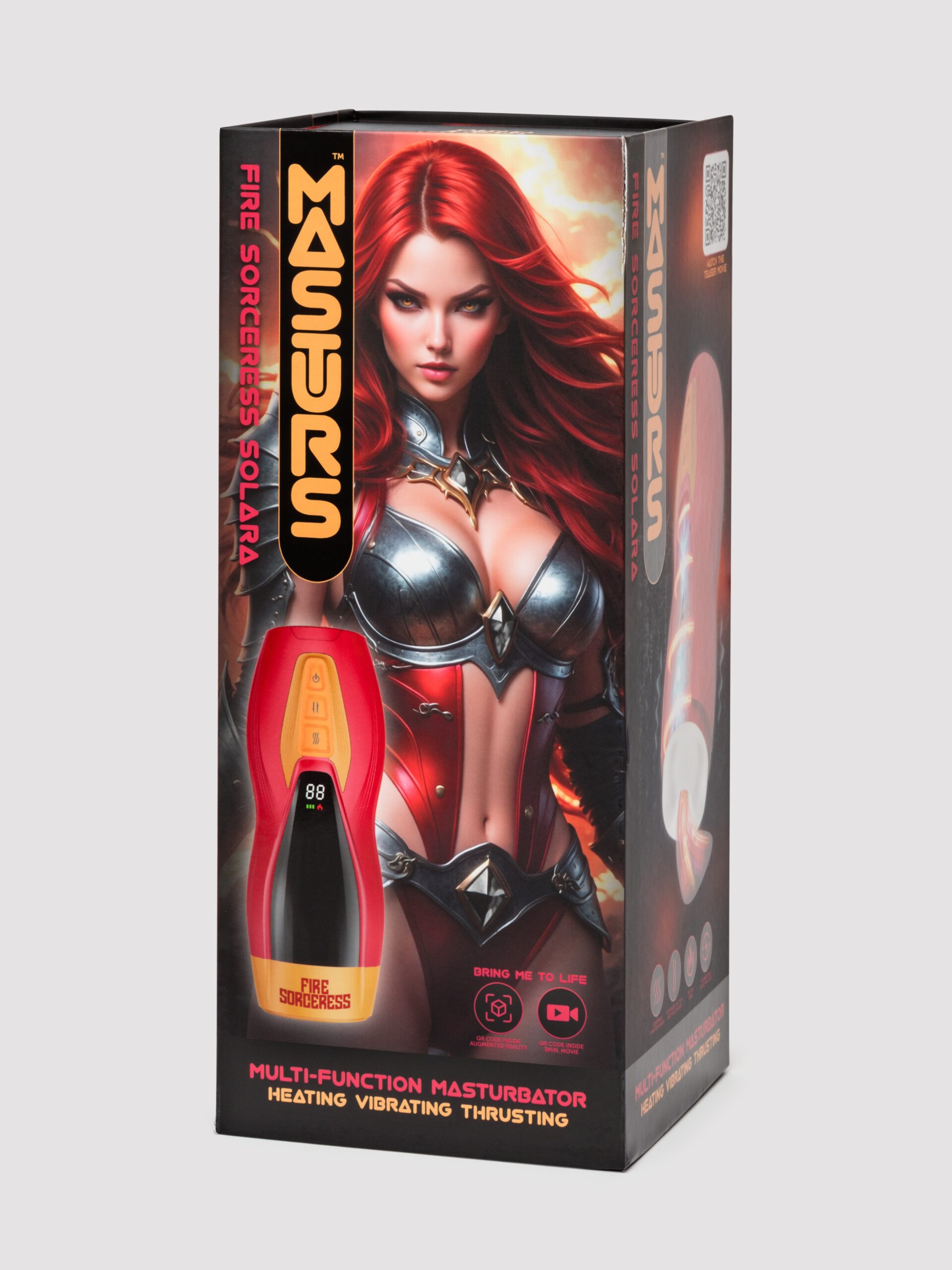 Solara Fire Sorceress Thrusting, Heating and Vibrating Virtual Reality Masturbator - Image 8