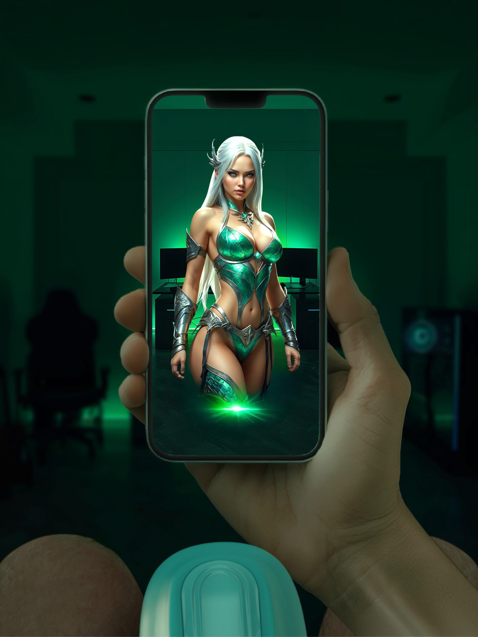 Ayla Forest Warrior Suction and Vibrating Virtual Reality Masturbator - Image 4