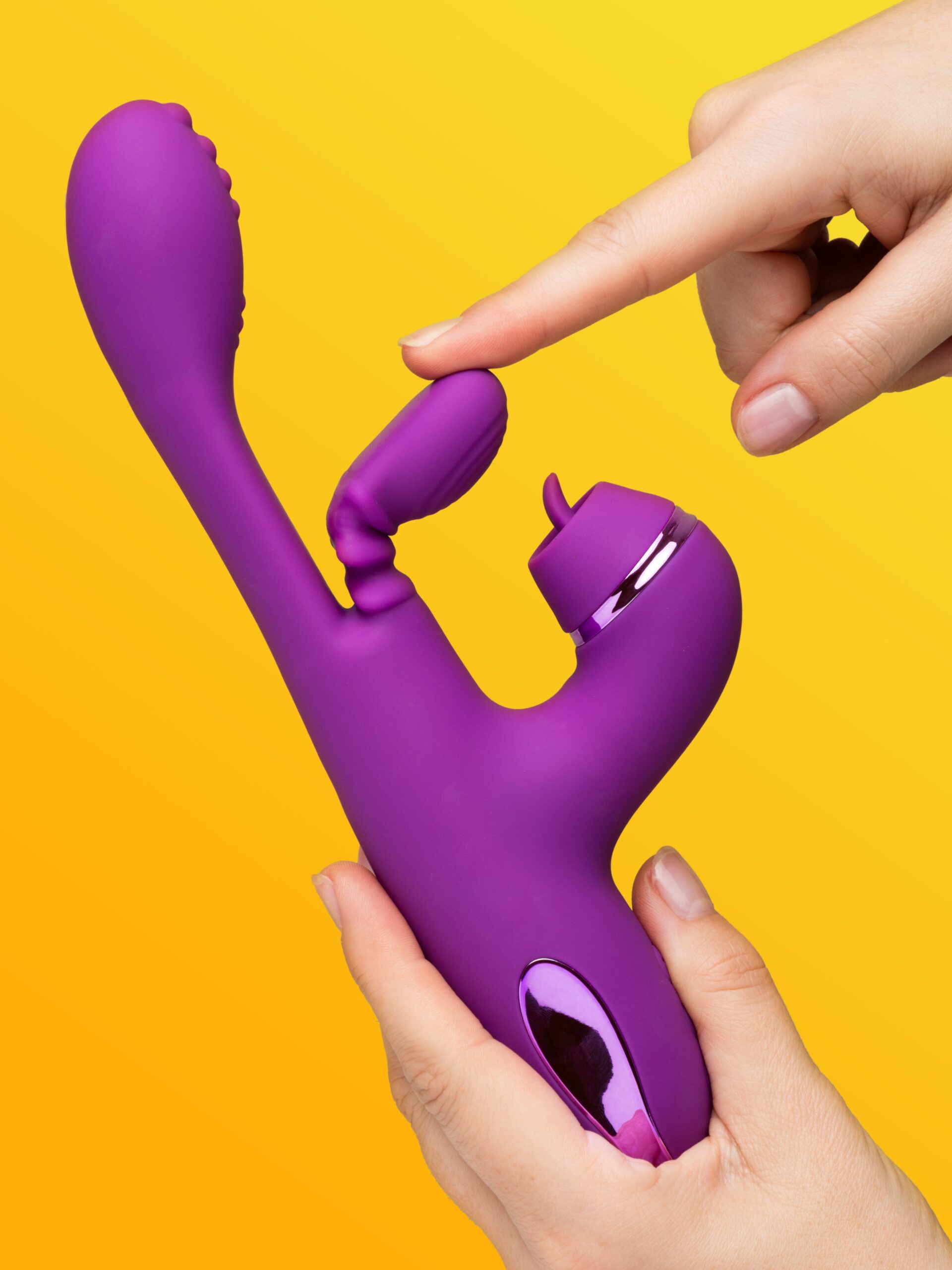 Fantasy For Her IntiMotion Pulse Pro Rabbit Vibrator - Image 2