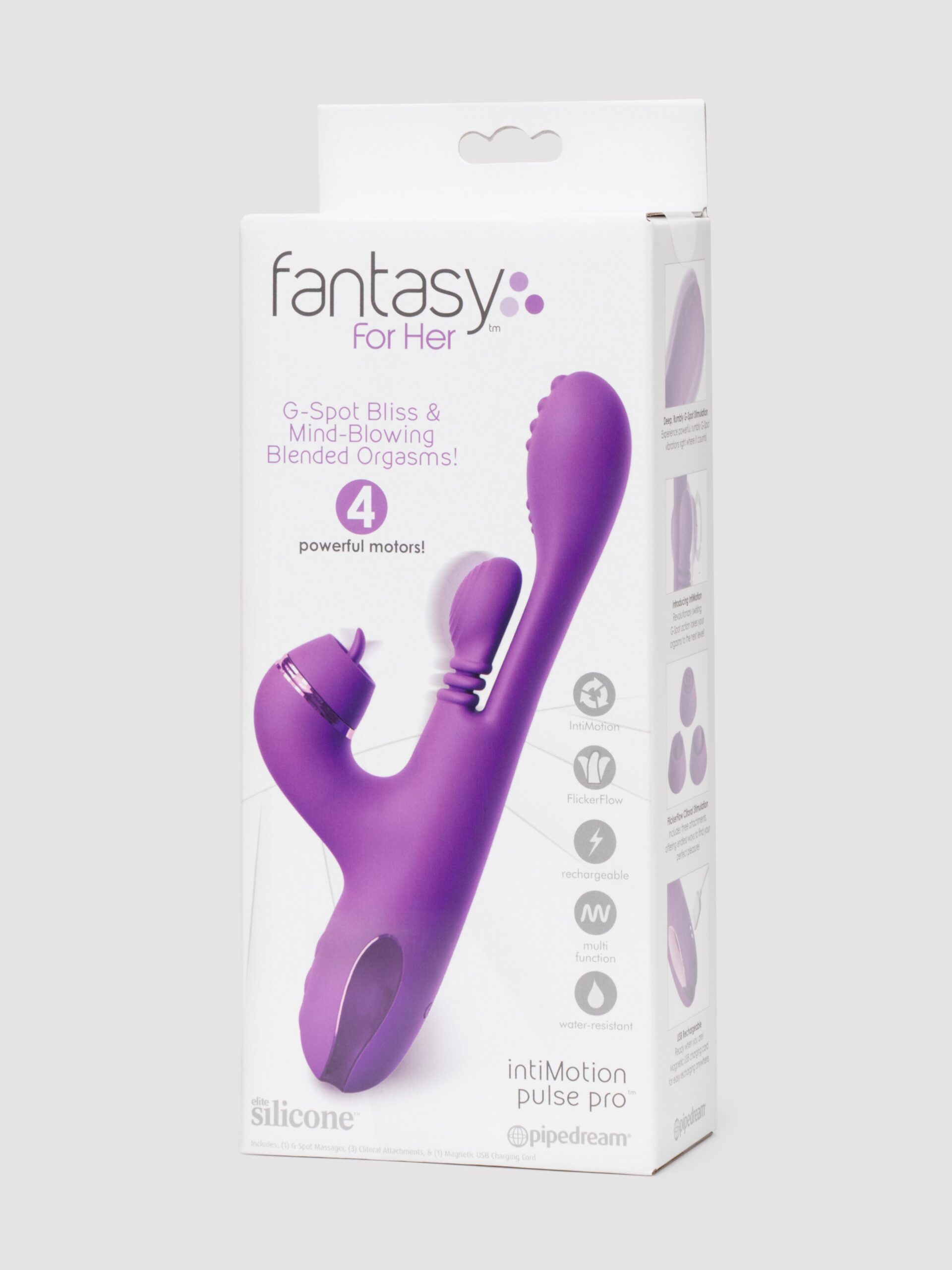 Fantasy For Her IntiMotion Pulse Pro Rabbit Vibrator - Image 6