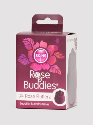 Skins Rose FLUTTERZ Licking Flickering Clitoral Vibrator