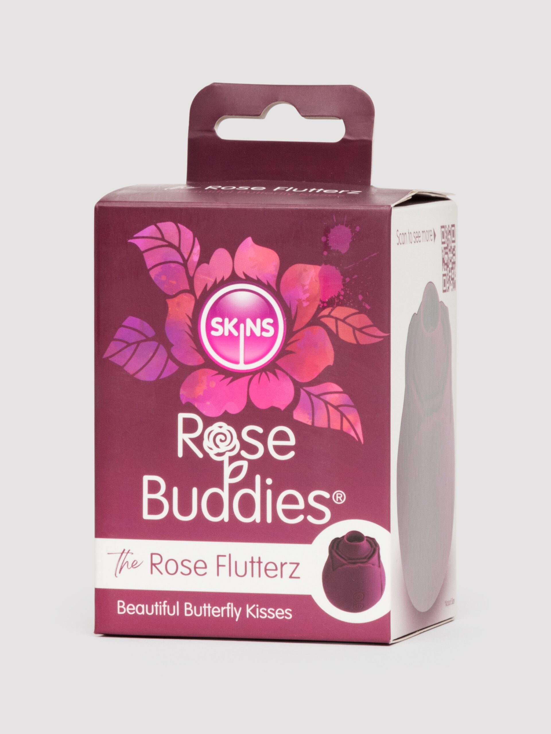 Skins Rose FLUTTERZ Licking Flickering Clitoral Vibrator