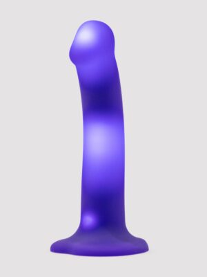 Strap-On-Me Soft Touch Silicone Glow LED Dildo 6.5 Inch