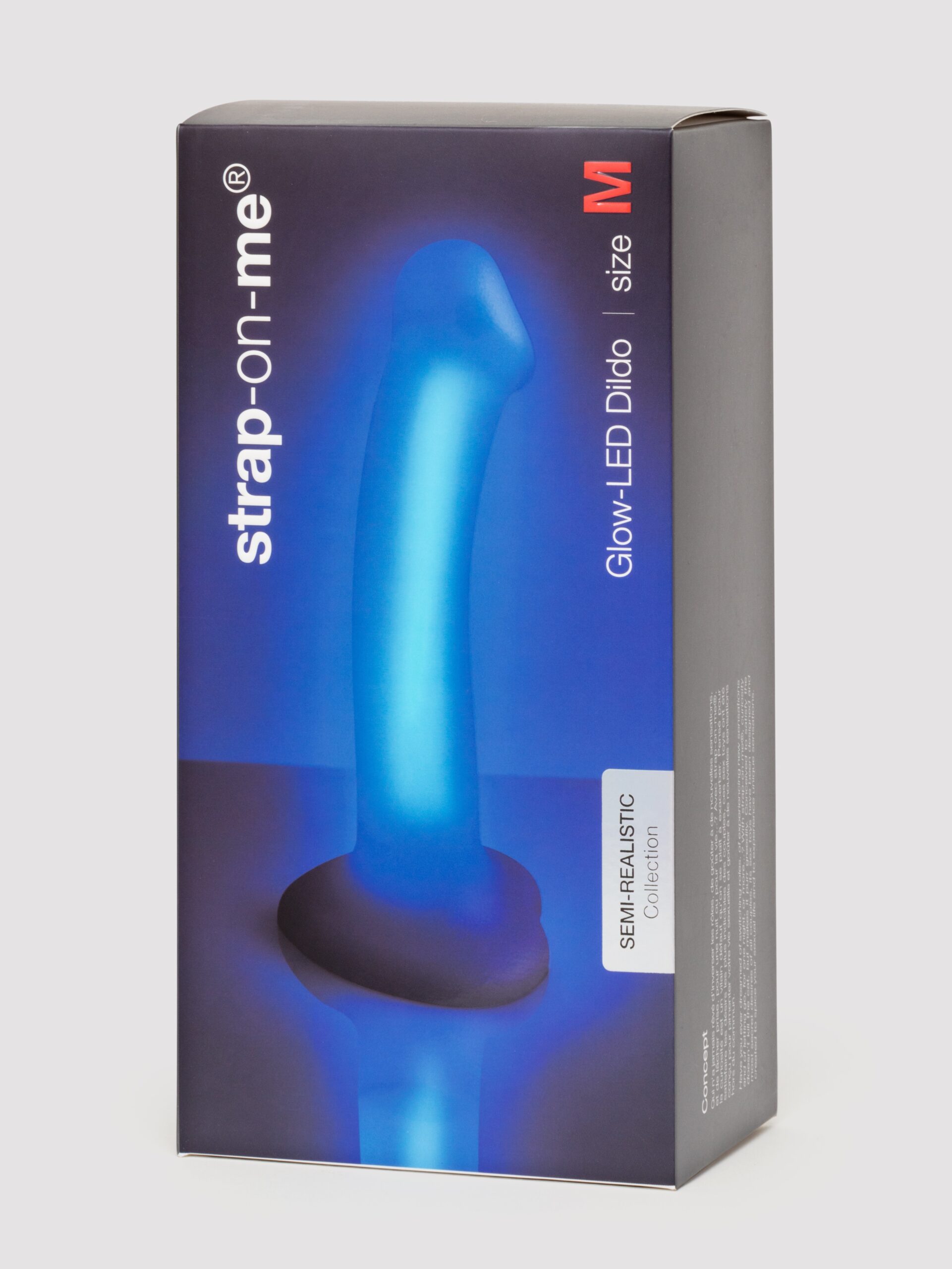 Strap-On-Me Soft Touch Silicone Glow LED Dildo 6.5 Inch - Image 6