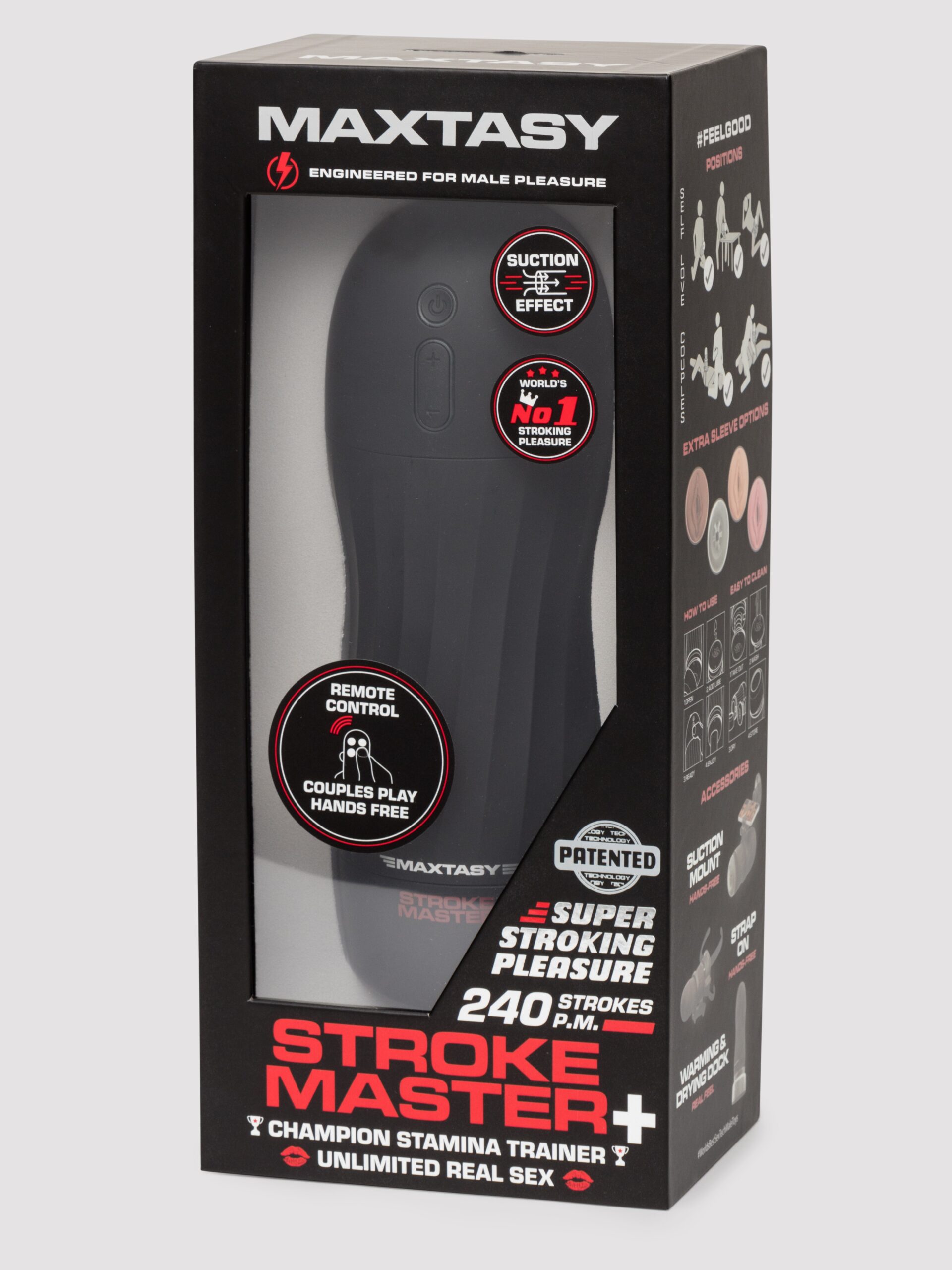 MAXTASY Stroke Master Milking Remote Controlled Masturbator - Image 7