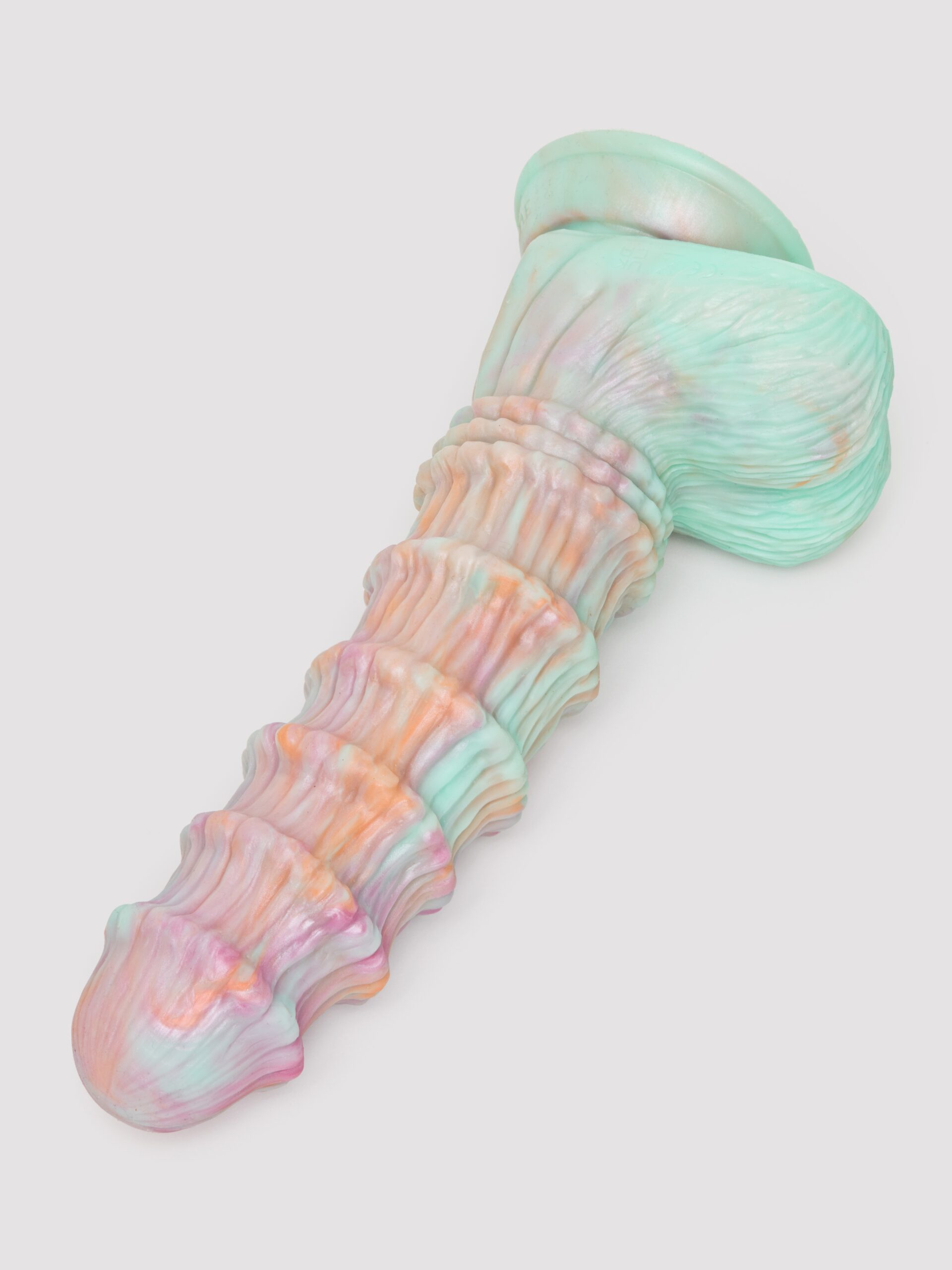 Fantasy Textured Remote Control Dildo Vibrator 8 Inch - Image 5