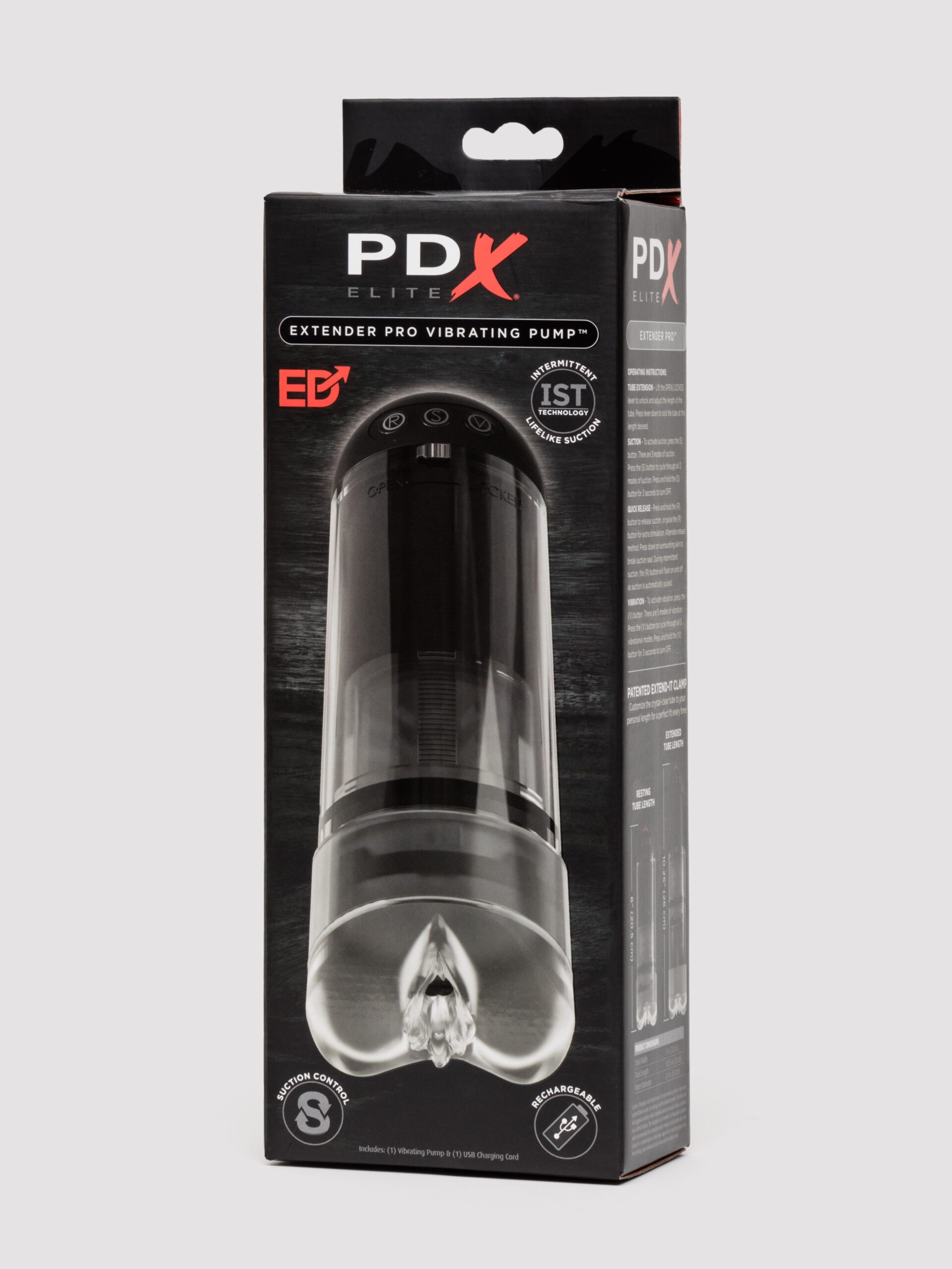PDX Elite Extending Pro Suction and Vibrating Penis Pump - Image 5