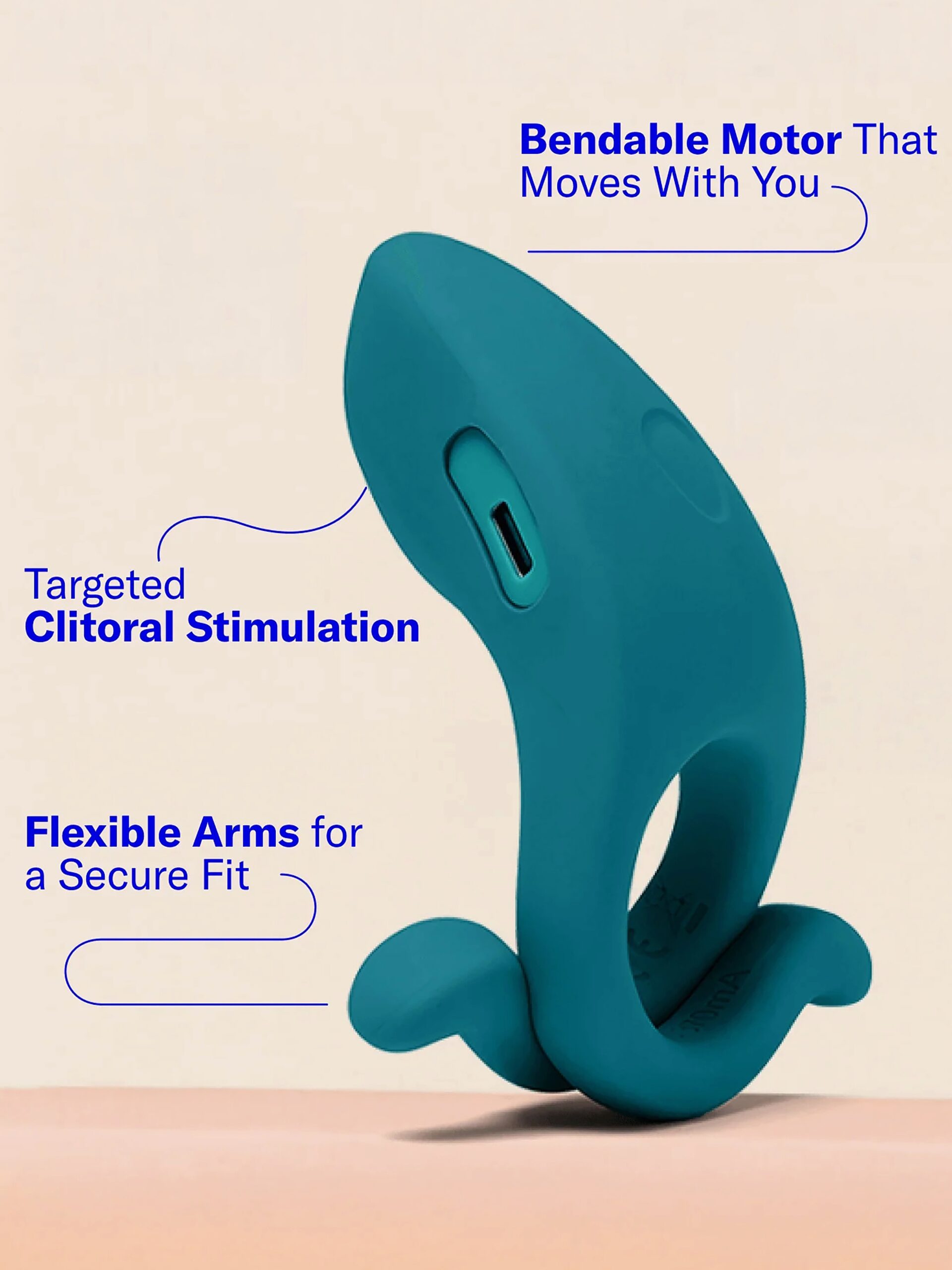 Dame Hug Rechargeable Adjustable Vibrating Couples Ring - Image 5
