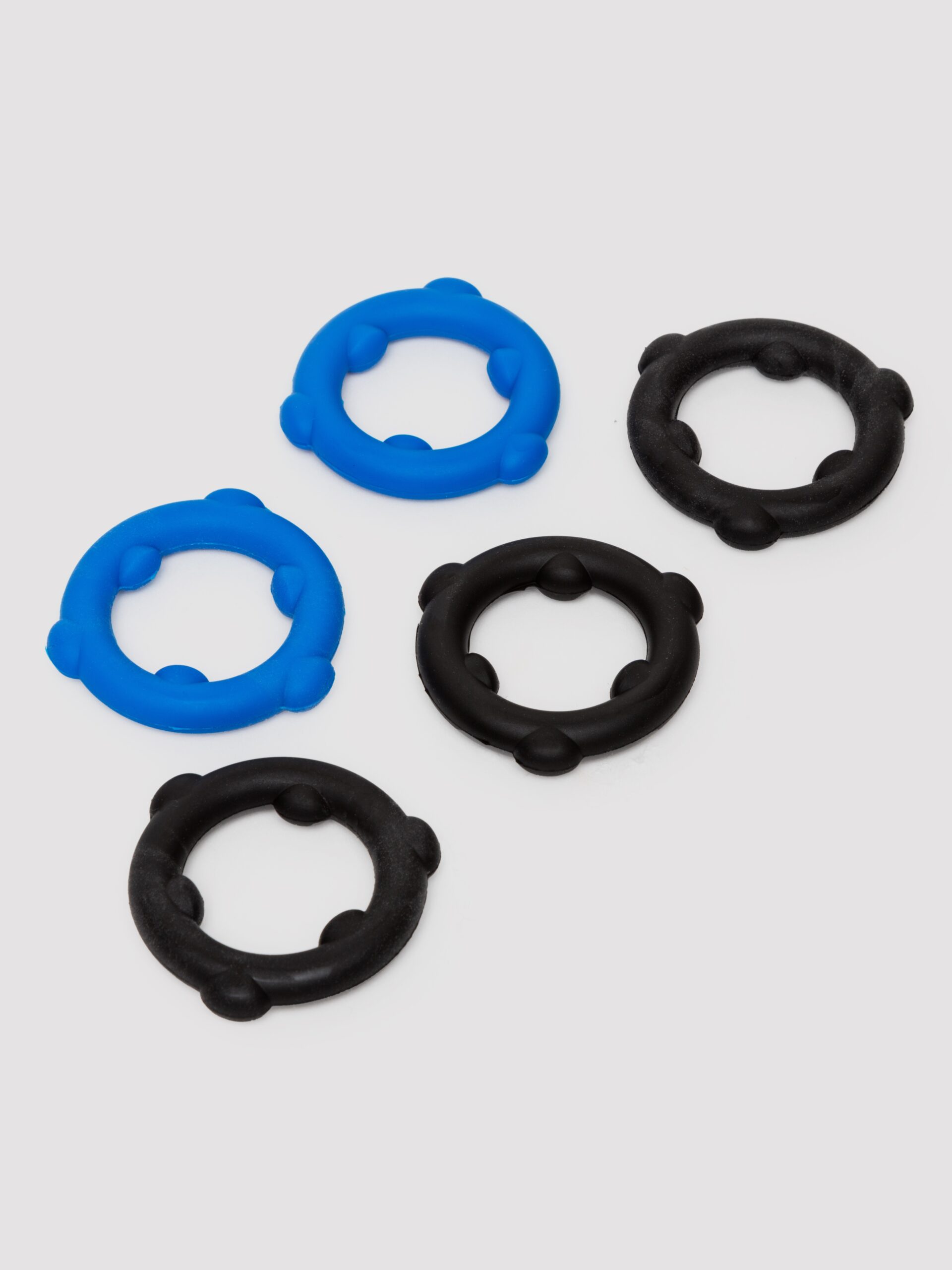 Oxballs Gearheads Strong Silicone Cock Rings (5-Pack) - Image 2