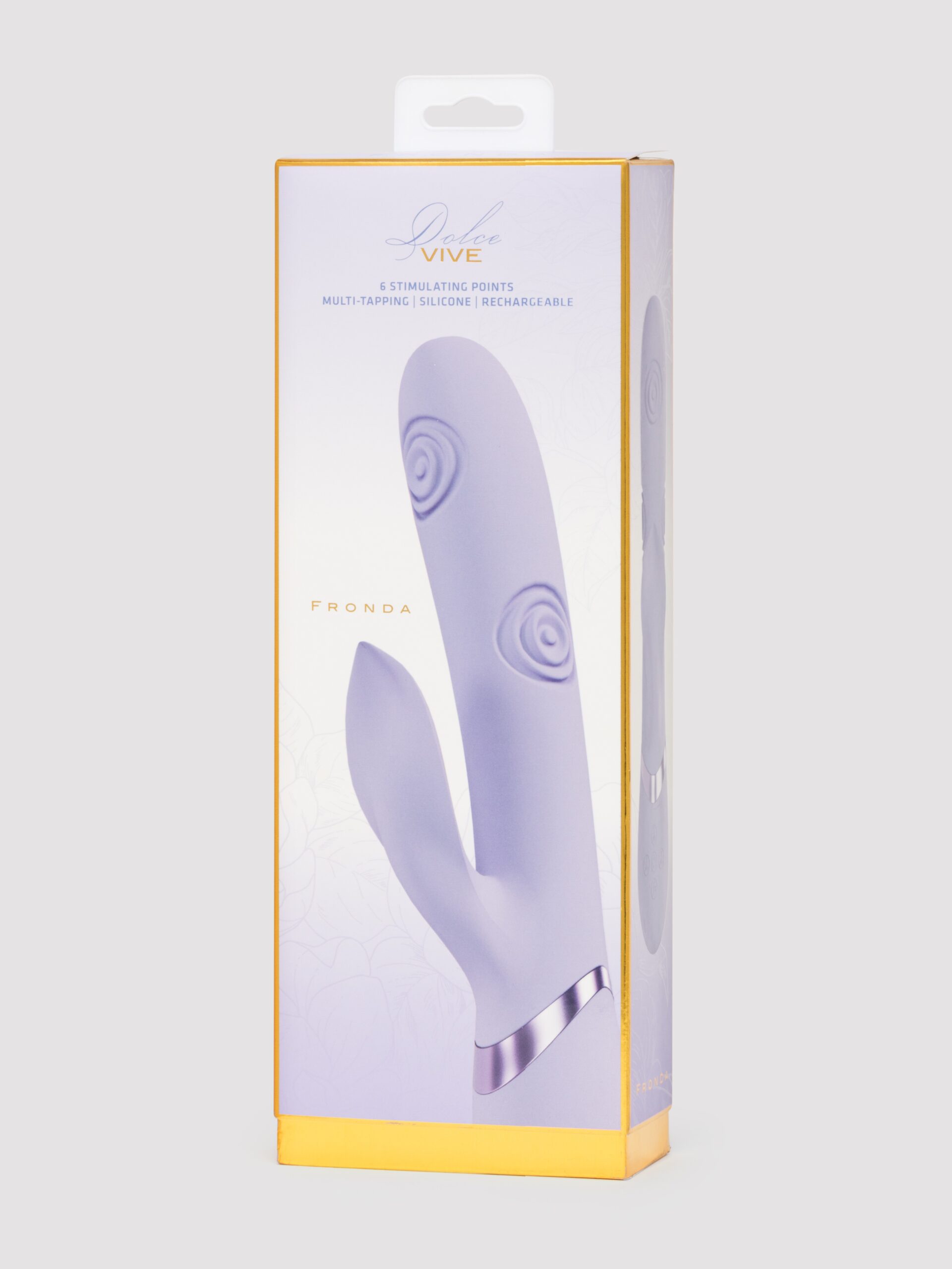 Dolce Vive Fronda 6 Stimulating Points Silicone Rabbit Vibrator - Image 5