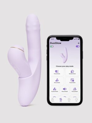 Svakom DuoGlow App Controlled All in 1 Rabbit Vibrator