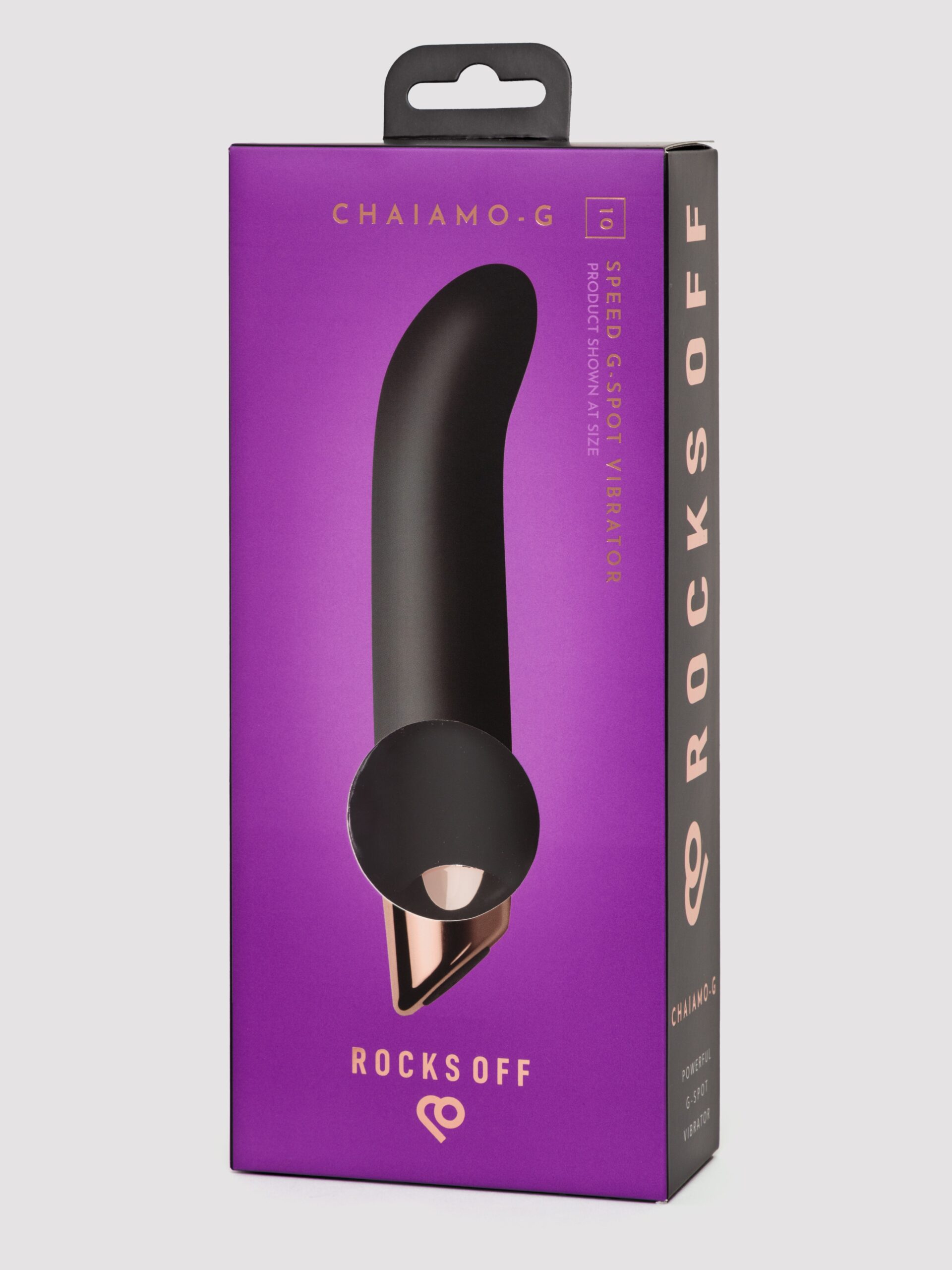 Rocks Off Chaiamo Black Extra Powerful G-Spot Vibrator - Image 6