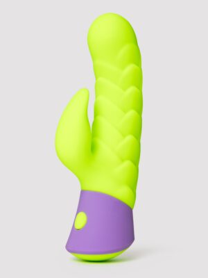 Rave Dragon Green Rechargeable Mini G-Spot Rabbit Vibrator