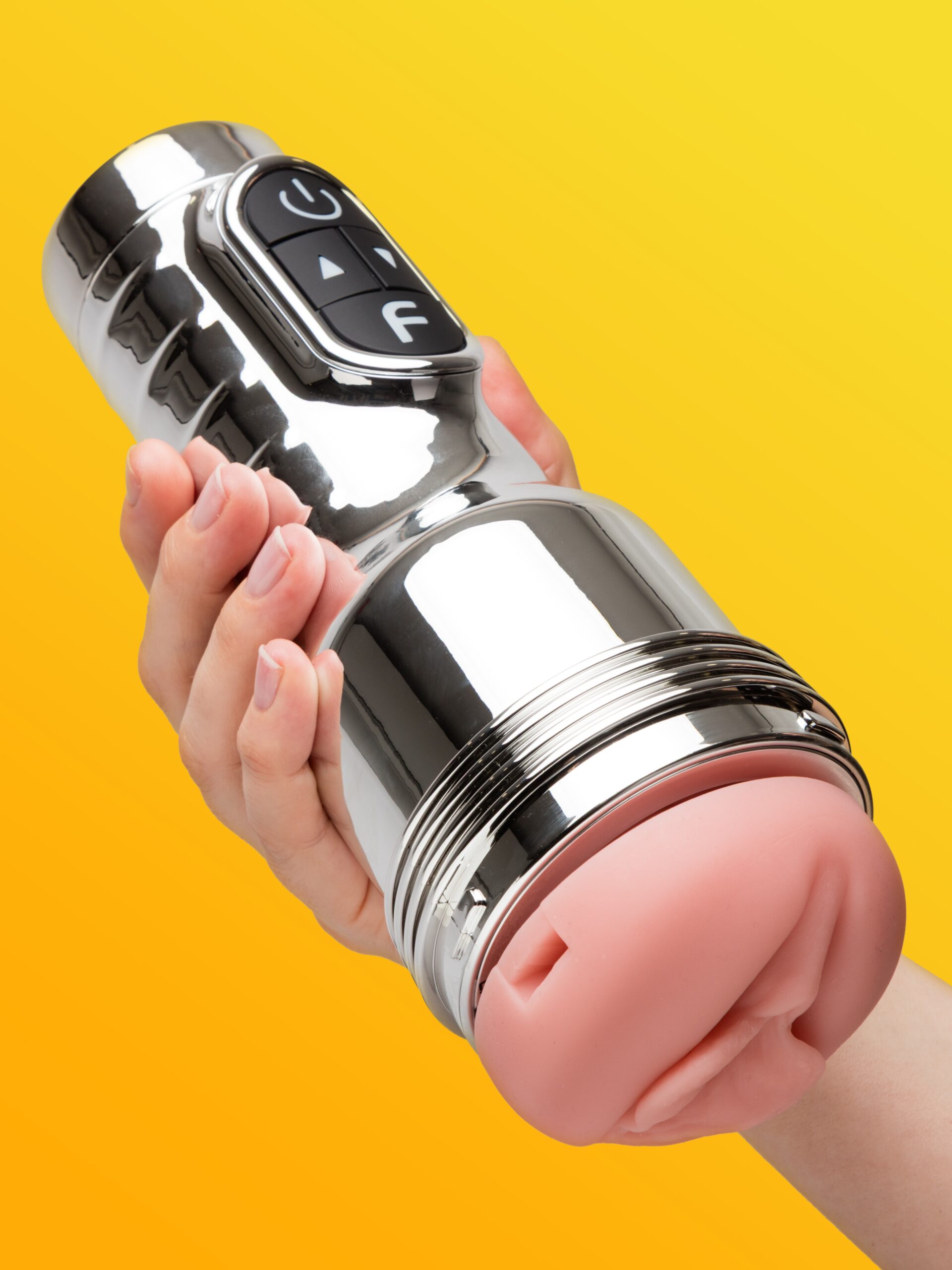 Fleshlight Pink Quiver Rechargeable Vibrating Stroker - Image 2