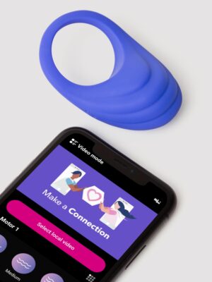 Connect App Controlled Vibrating Couples Ring